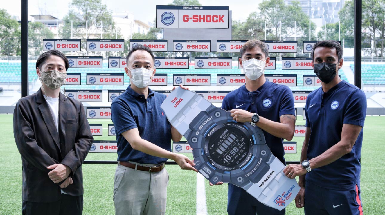 Casio to be Official Watch and Timekeeper of Singapore Lions for AFF Suzuki Cup 