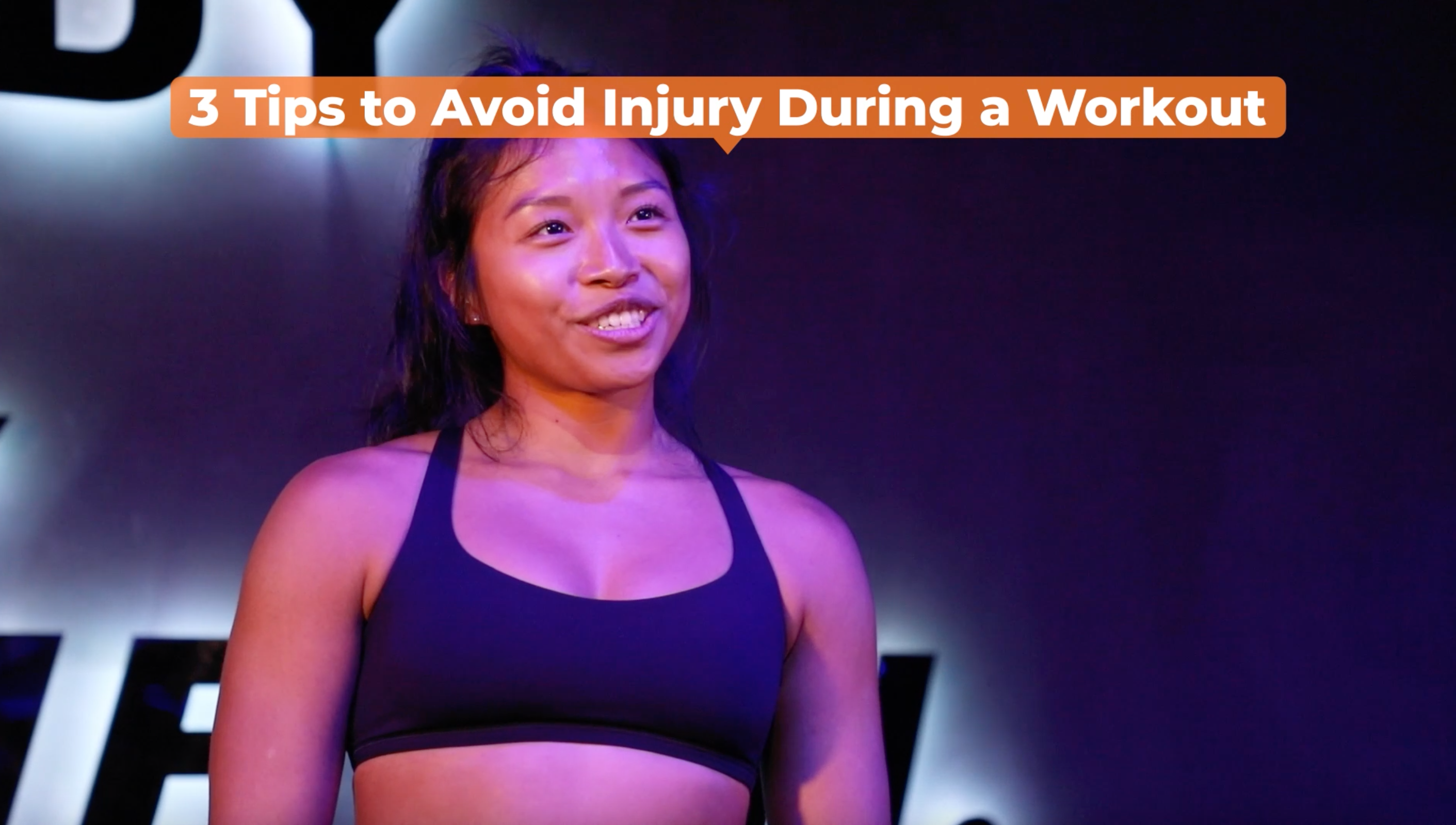 3 Important Tips to Avoid Injuries During a Workout