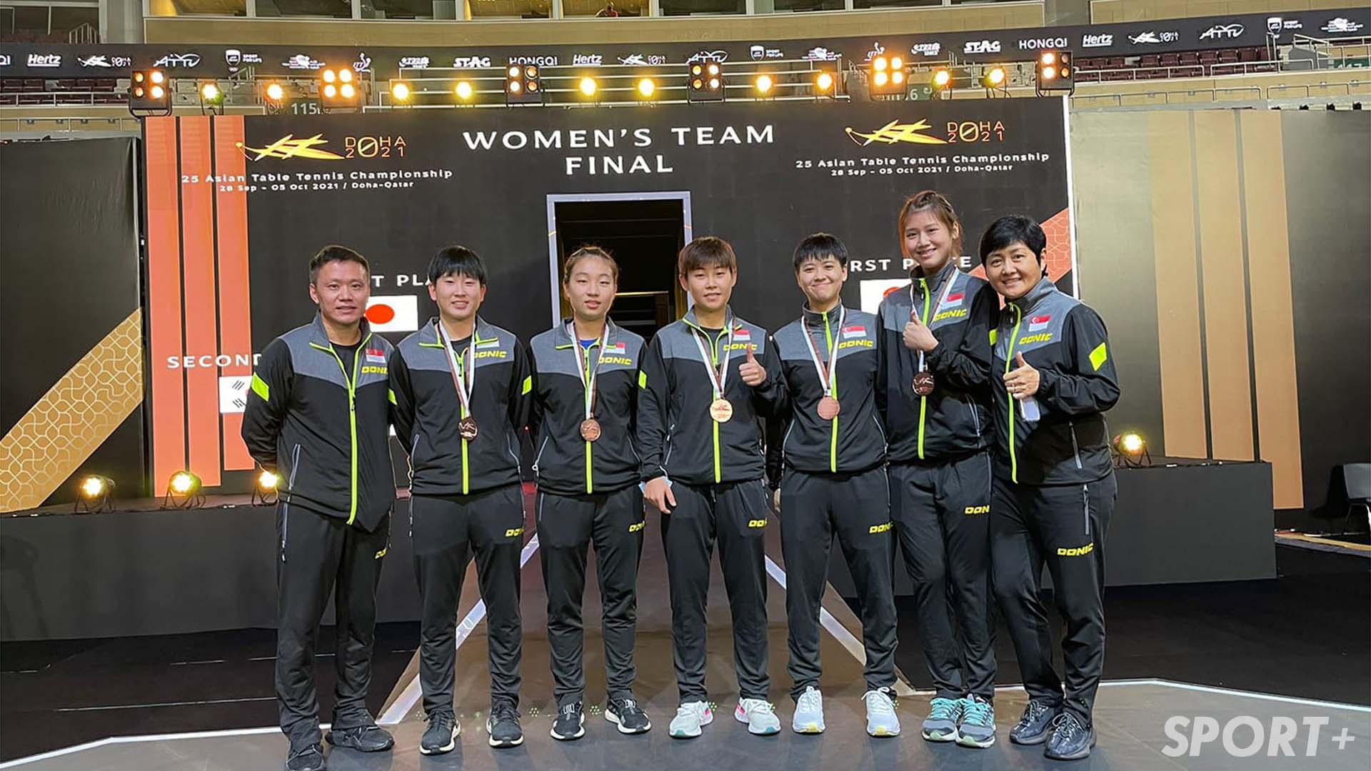 Table Tennis: Singapore Women Paddlers Achieve Bronze at Asian Championships 2021