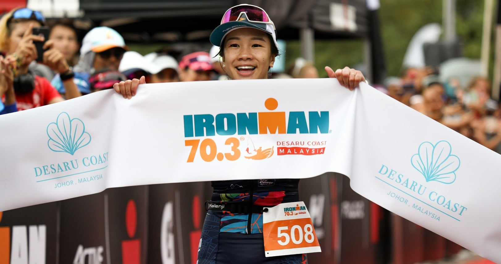 “There’s someone waiting for me at the end.” - A triathlete’s thoughts during a 70.3 Ironman