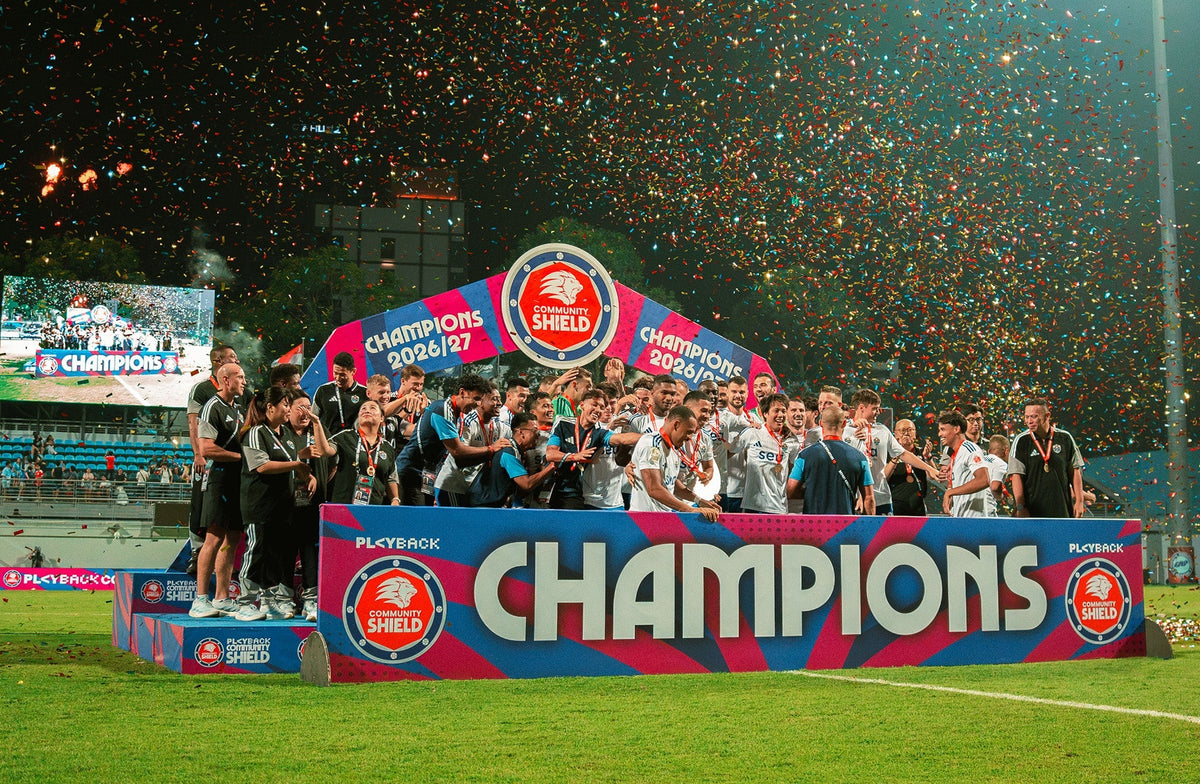 Playback Community Shield: Lion City Sailors beat Tampines 2-0 to lift Community Shield