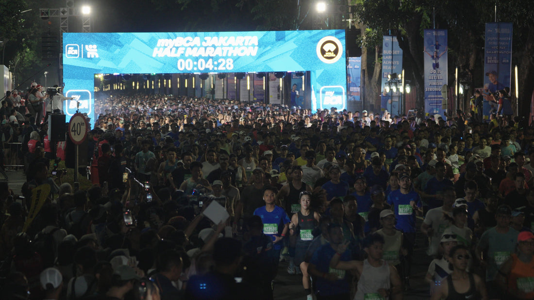 Defying the Haze: Jakarta Running Festival Ignites the Streets with Electric Cheer Zones and Indonesian Pride