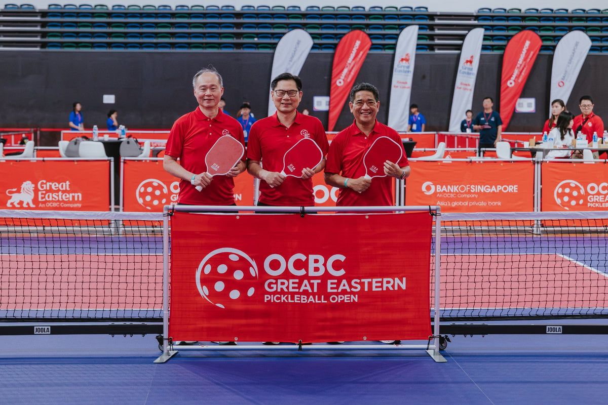 Inaugural OCBC-Great Eastern Pickleball Open Draws Over 1,000 Players as Southeast Asia’s Racket Sport Craze Hits The Kallang