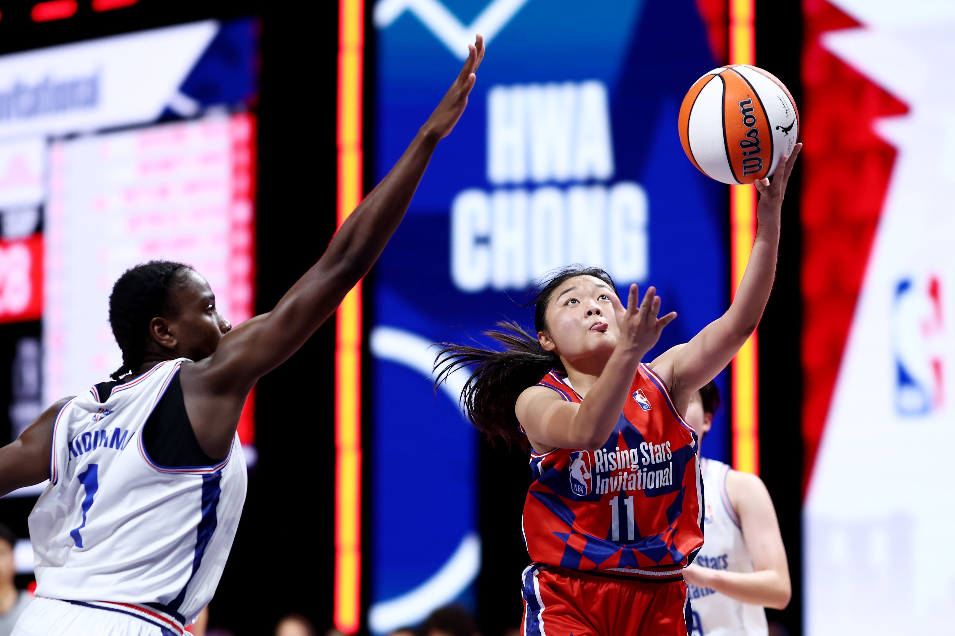 Basketball: Flinders College, Fukuoka Ohori, and Tsinghua University Advance Semi-Finals: NBA Rising Stars Invitational 2025 Singapore