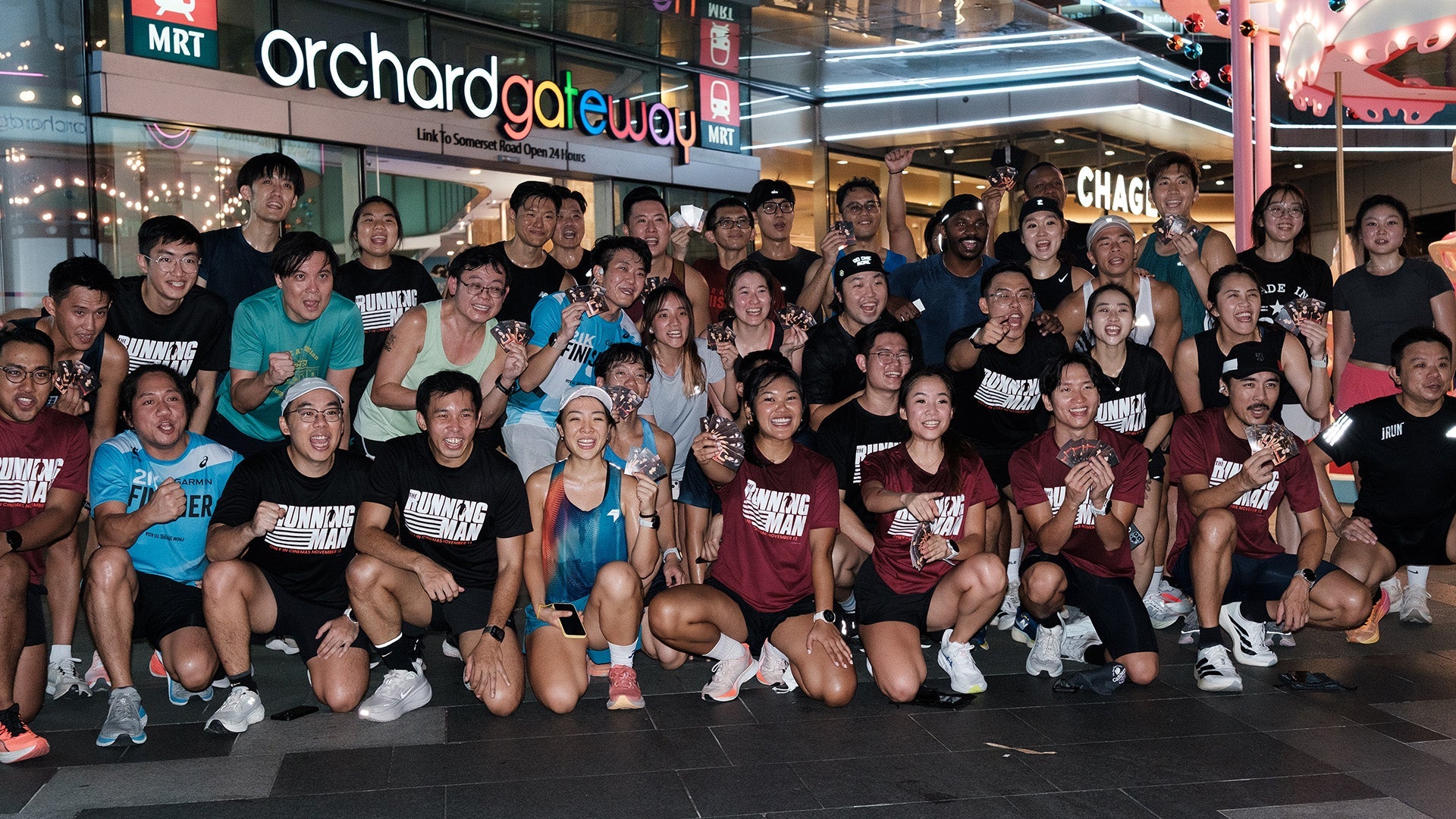 Singapore’s Orchard Road Turns into a Real-Life Chase Scene for Running Man: The Movie