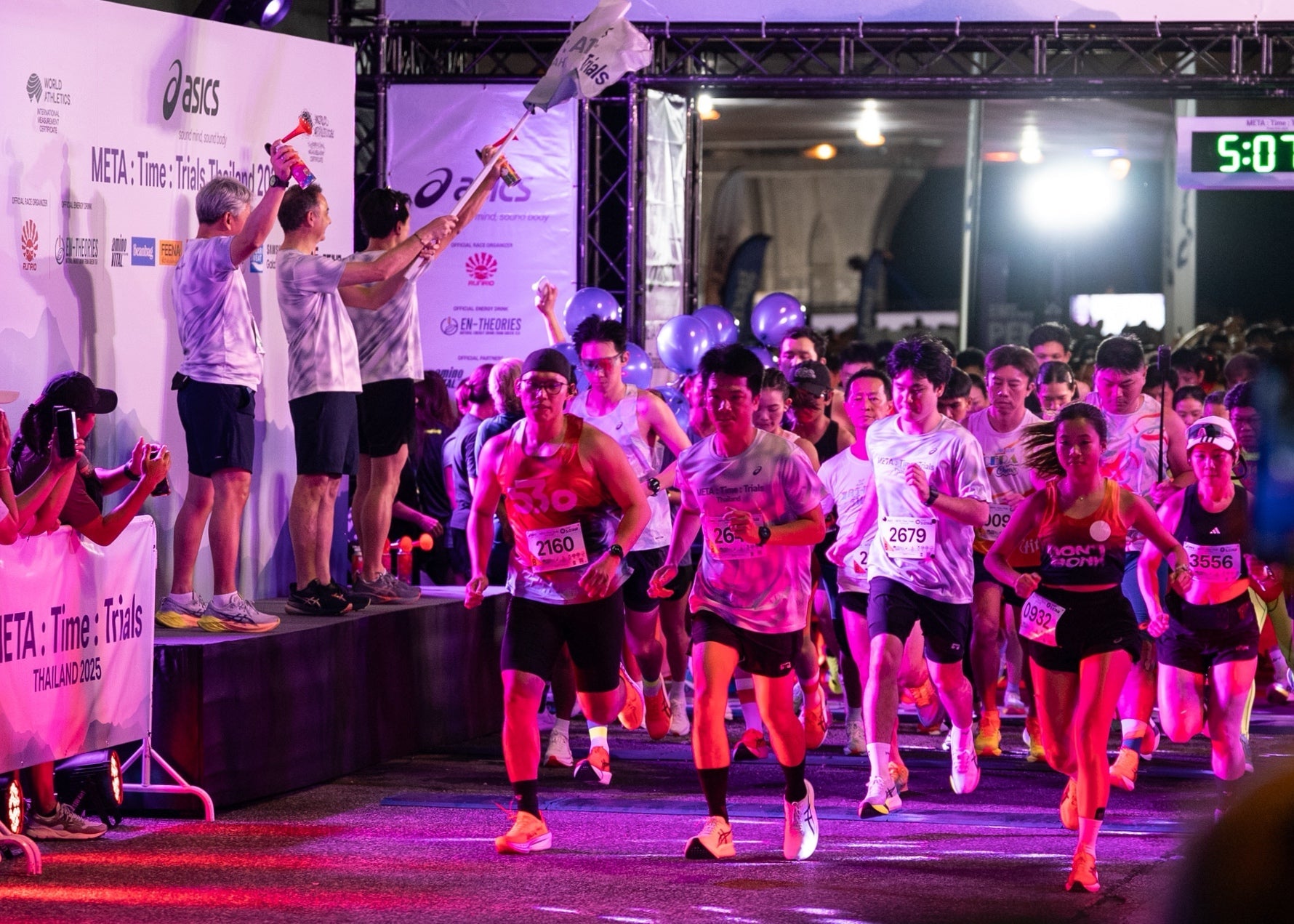 Speed, Grit, and Glory: Personal Bests Shattered at ASICS META: Time: Trials Thailand 2025