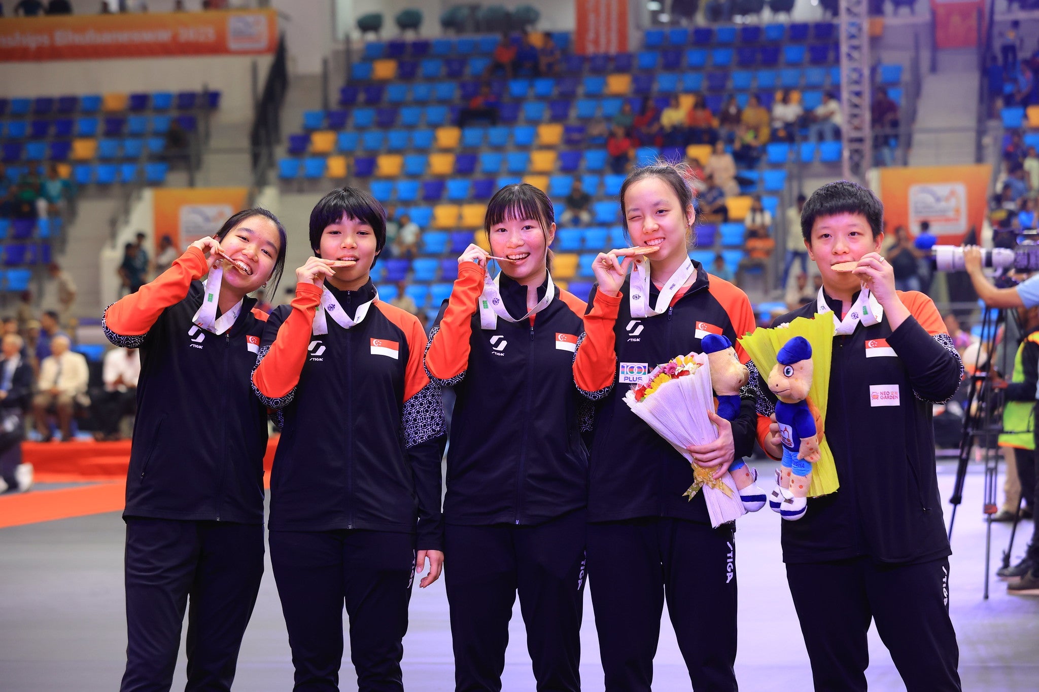 Singapore Women’s Table Tennis Team Clinch Bronze at Asian Championships After Four-Year Hiatus