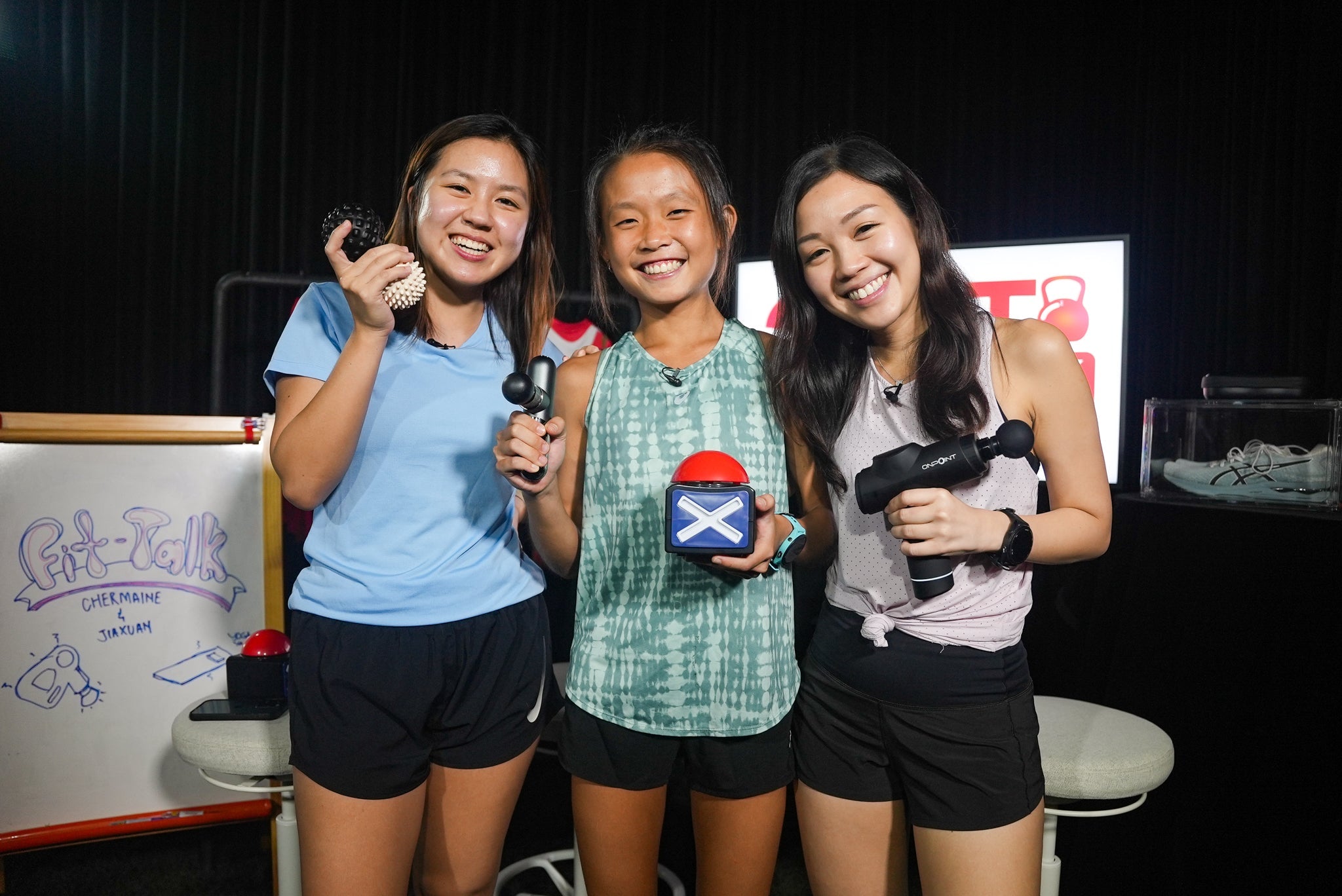 Ice Baths, Massage Guns & Recovery Gadgets: Hype or Game-Changer? Fit Talk Podcast with Chermaine and JX [Ep 8] ft. Ng Xuan Jie