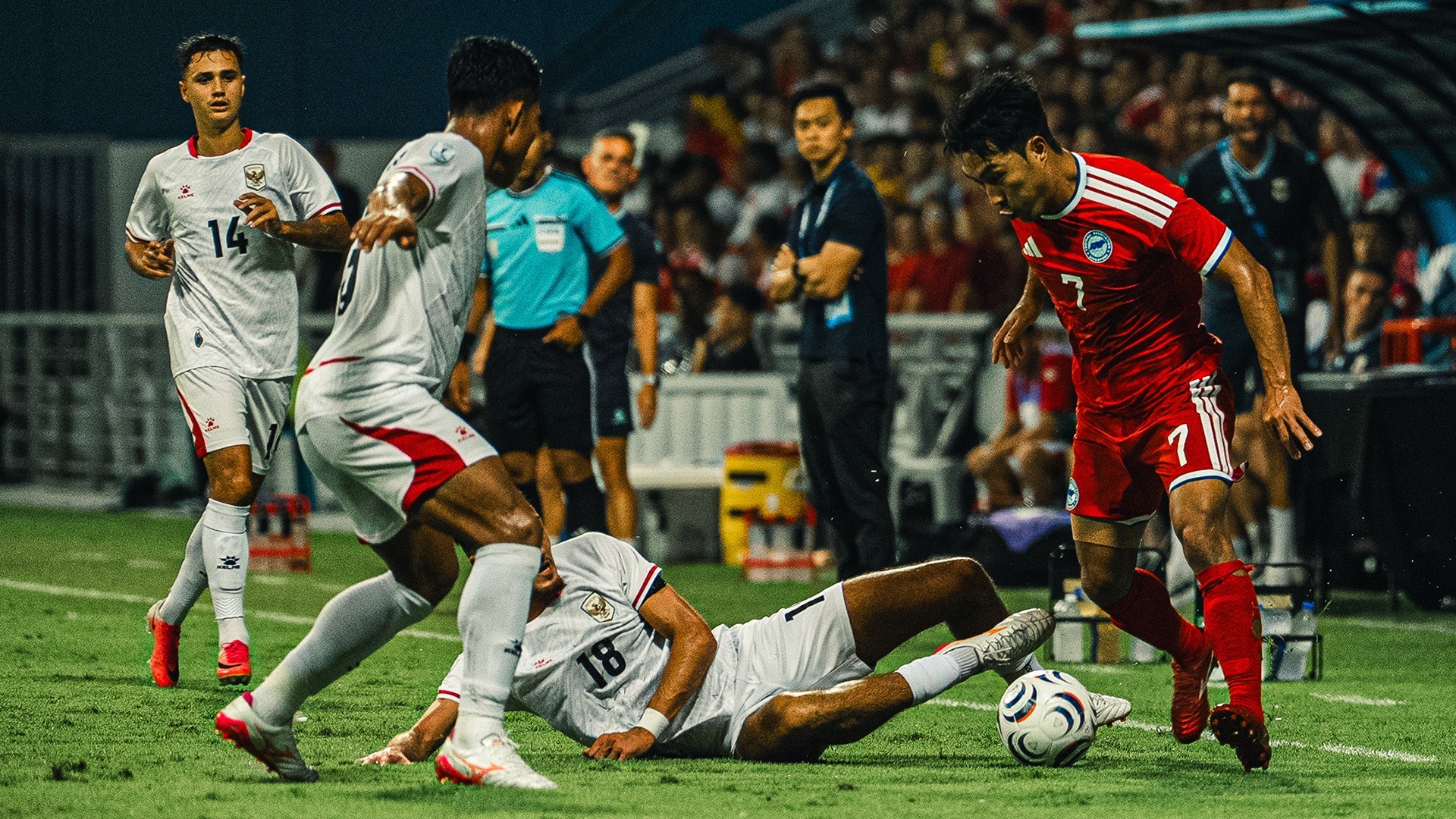 Football: Lions Punch Ticket to ASEAN Football Championship Semi-Finals After Gritty Draw with Indonesia