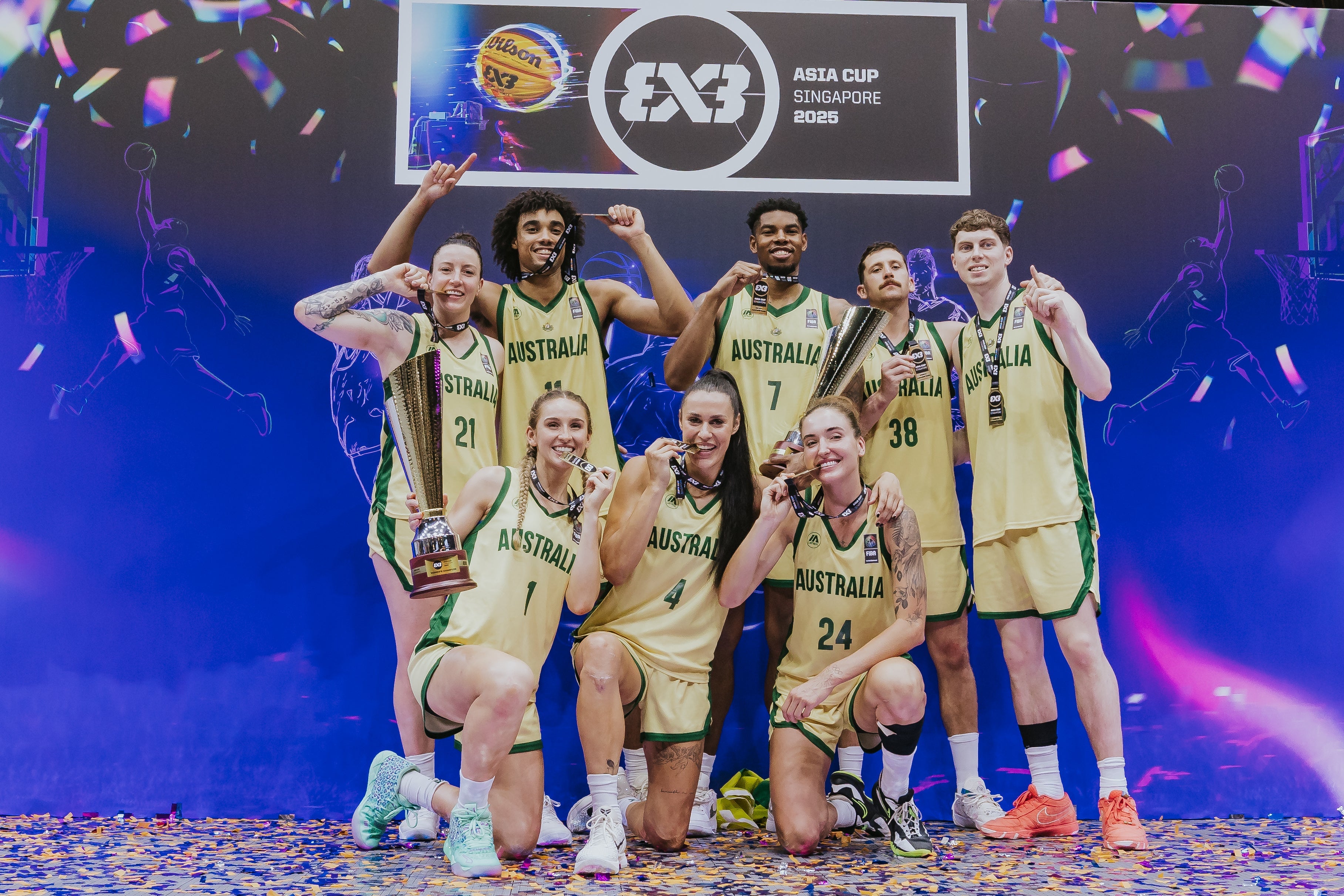 Australia rules Asia again with both men and women retaining FIBA 3x3 Asia Cup crown