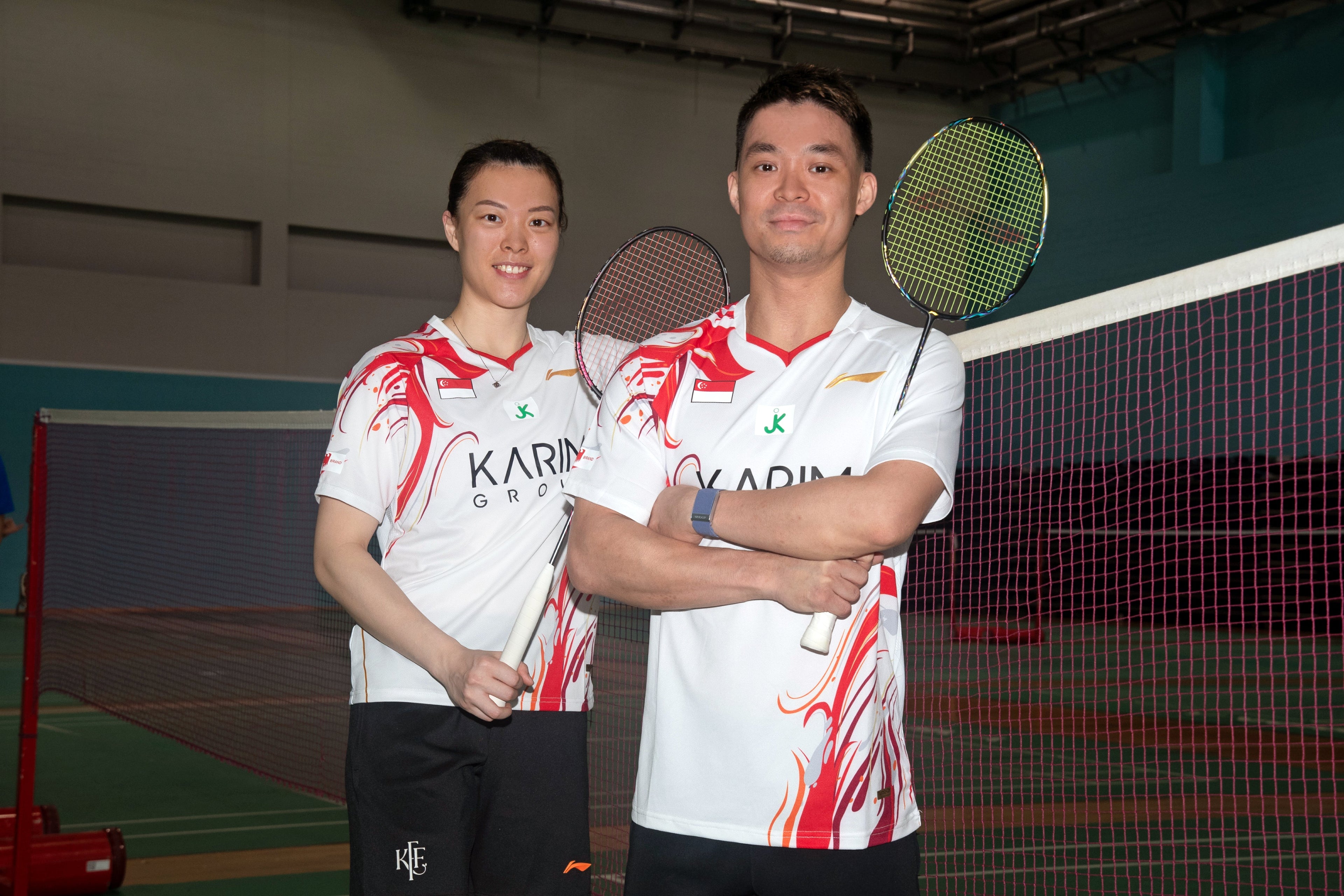 Playing on Home Ground at KFF Singapore Badminton Open Gives us More Motivation to Fight: New Mixed Doubles Pair Terry Hee and Jin Yujia