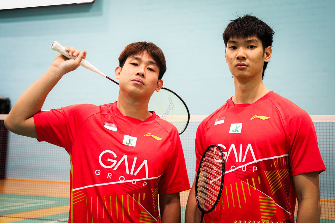 Dynamic Duo: Men’s Doubles Badminton Stars Light Up Singapore Sports Hub