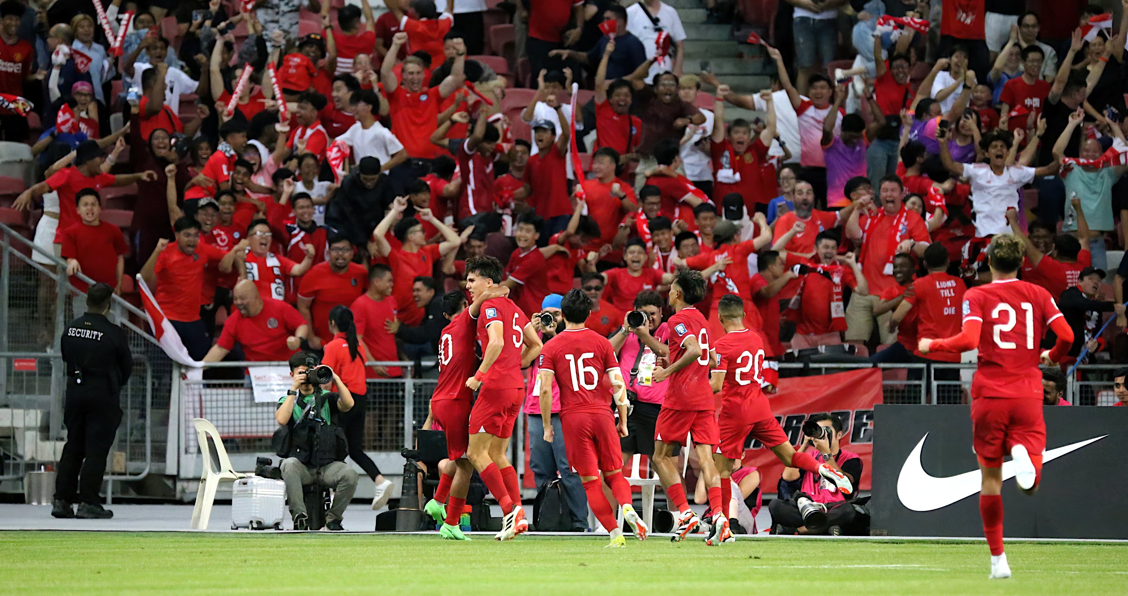 In Pictures: Singapore stuns China in Hard-fought 2-2 Draw at 2026 FIFA World Cup Asian Qualifiers 