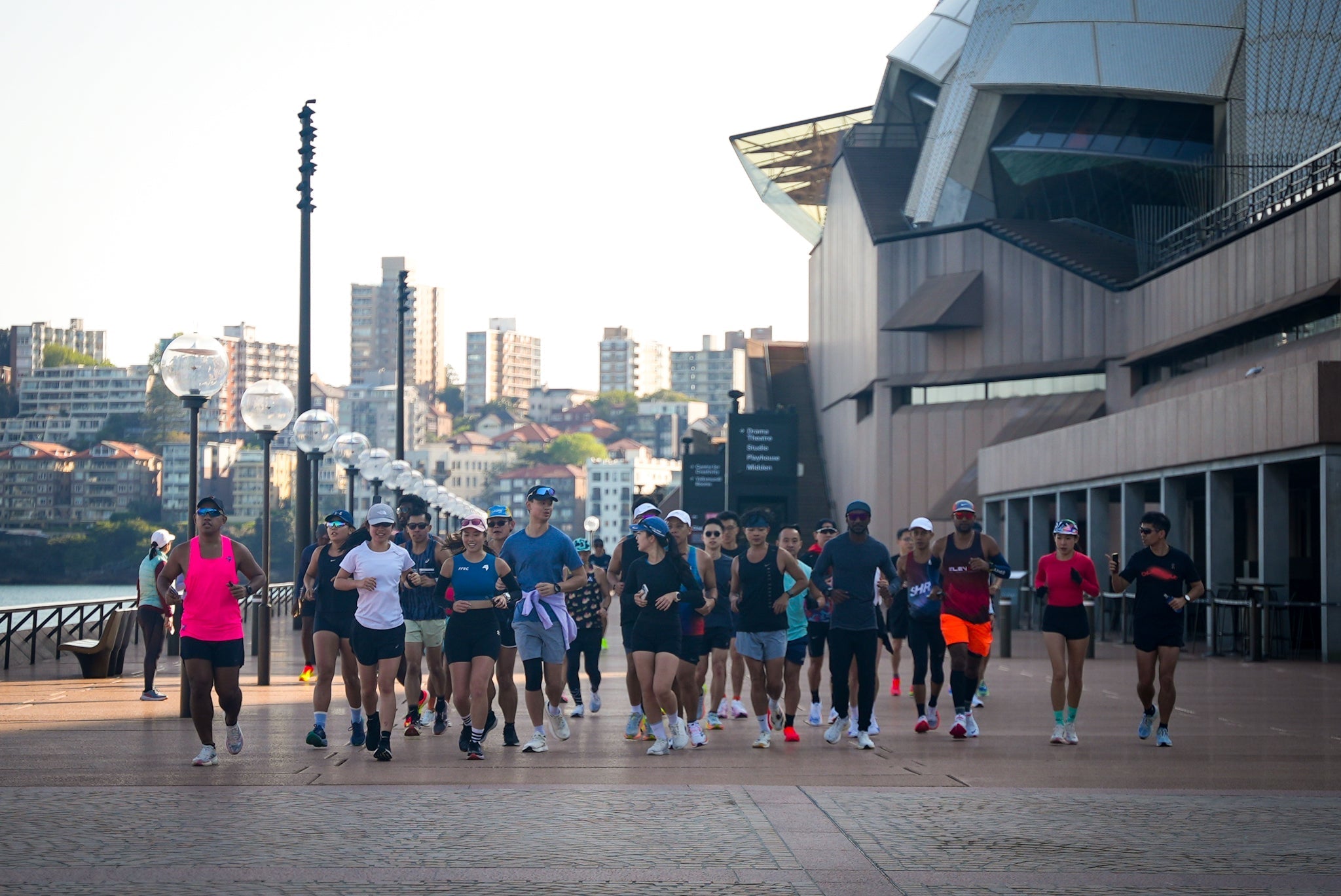 Sydney Marathon Singapore Contingent Rallies for Race Day with Official Shakeout Run and Bib Collections
