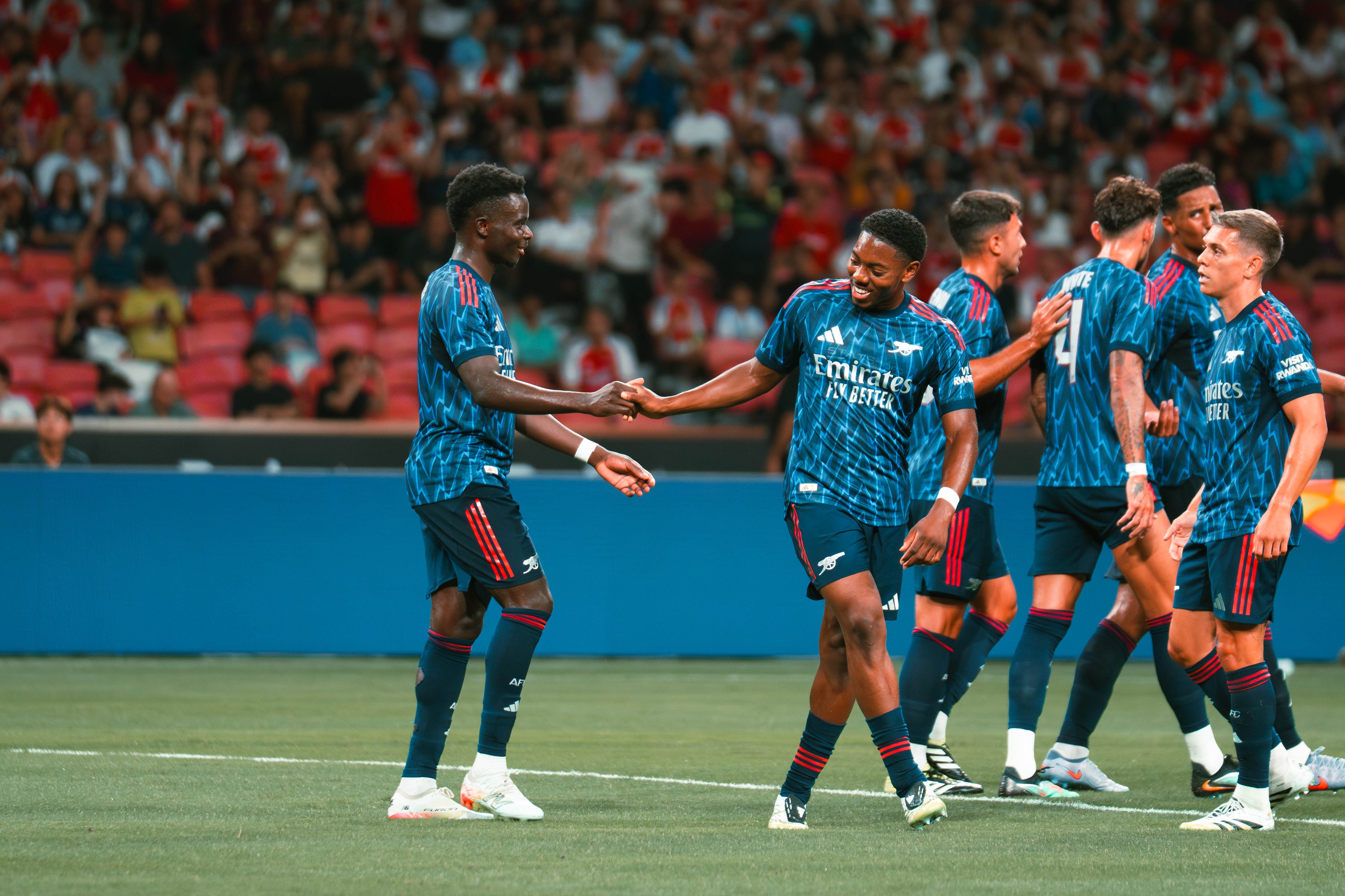 Singapore Festival of Football 2025: Bukayo Saka Gives Arsenal the Win over AC Milan at the Singapore National Stadium