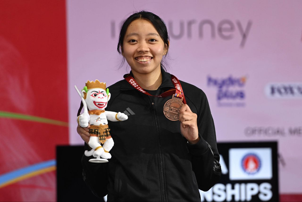 SEA Games 2025 Thailand - How a Chance Encounter in Fencing Sparked Singapore’s Epee Trailblazer: Kiria Tikanah