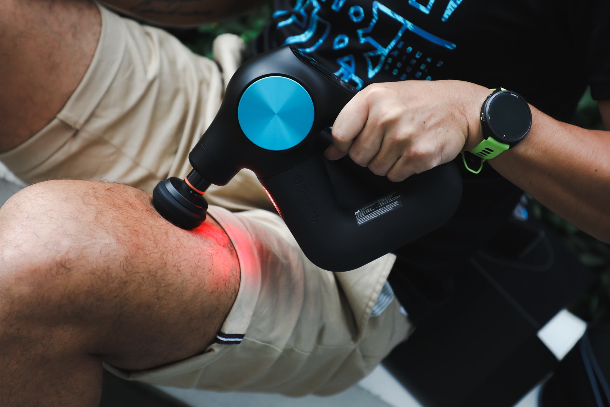 Recover Faster at Home with Theragun PRO Plus, the ultimate post-workout recovery device