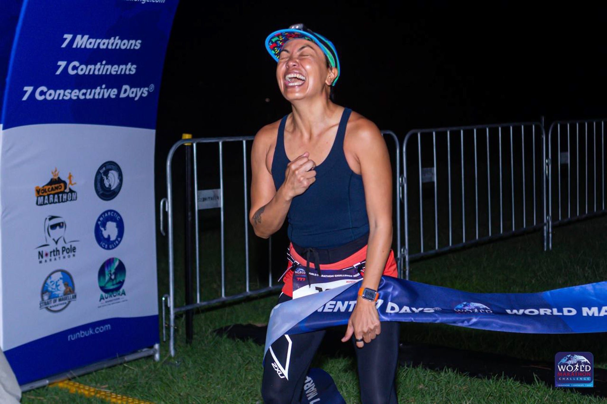 Mench Dizon Becomes First Filipina to Complete Both the World Marathon Challenge and World Marathon Majors