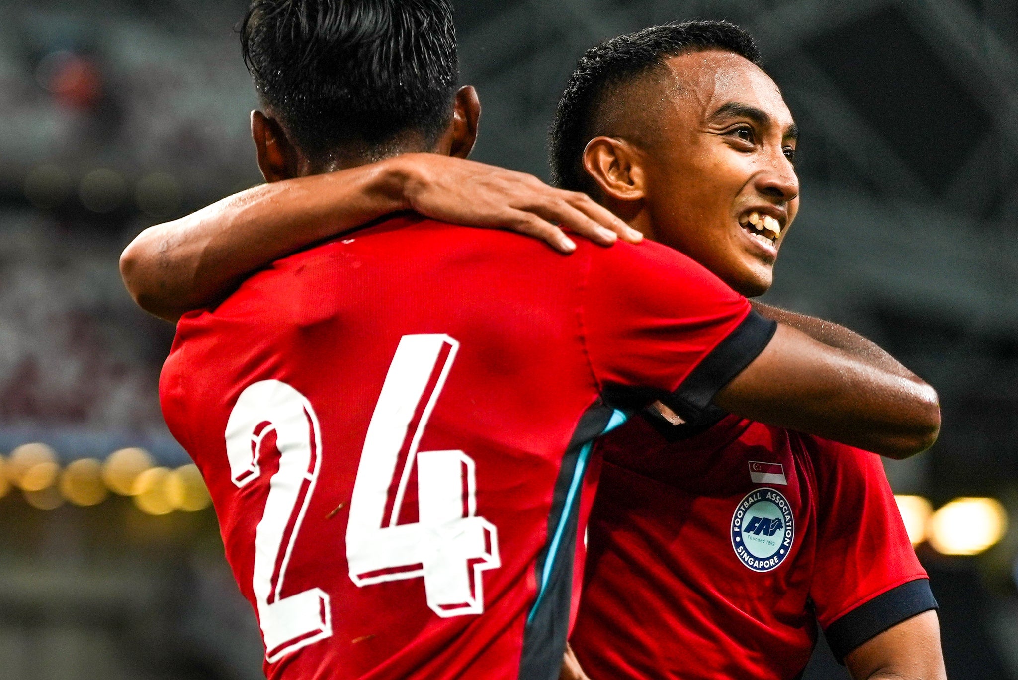 In Pictures: Dramatic Comeback Seals Singapore a 3-2 Win over Myanmar in a Night of Firsts