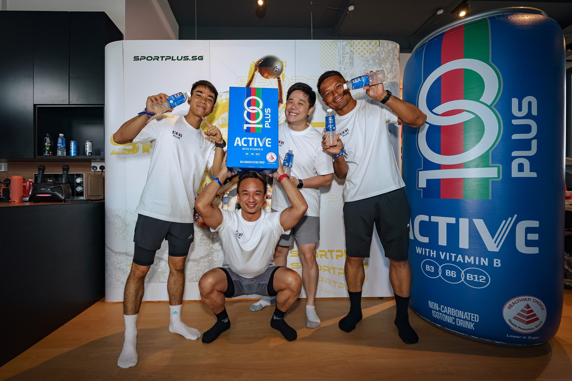 Singapore's Leading Isotonic Brand 100PLUS Unveils Team 100PLUS, a Team of Athletes and Creators to Inspire the Sporting Community to Outdo Themselves