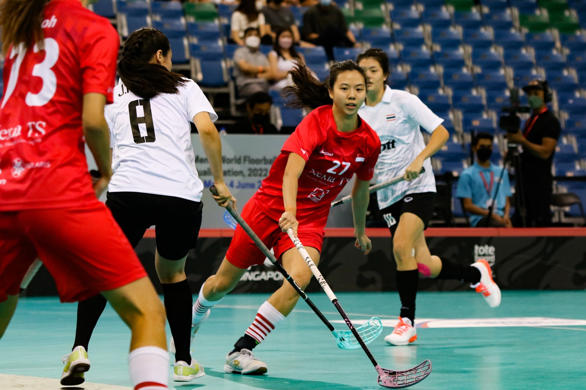 Women's AOFC Cup: Singapore defeat rivals Thailand 6-2 [Singapore Floorball Series]