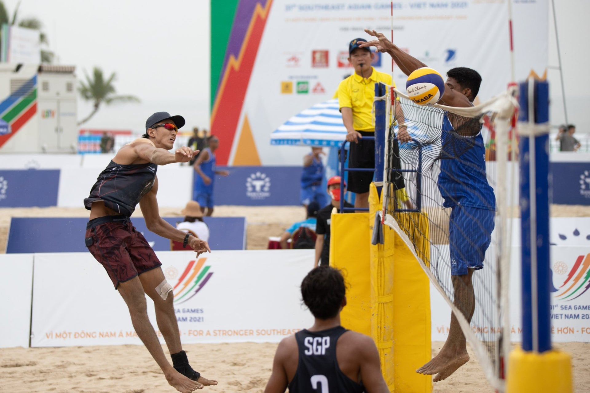 31st SEA Games [Beach Volleyball]: Singapore suffer opening day defeats to Philippines 