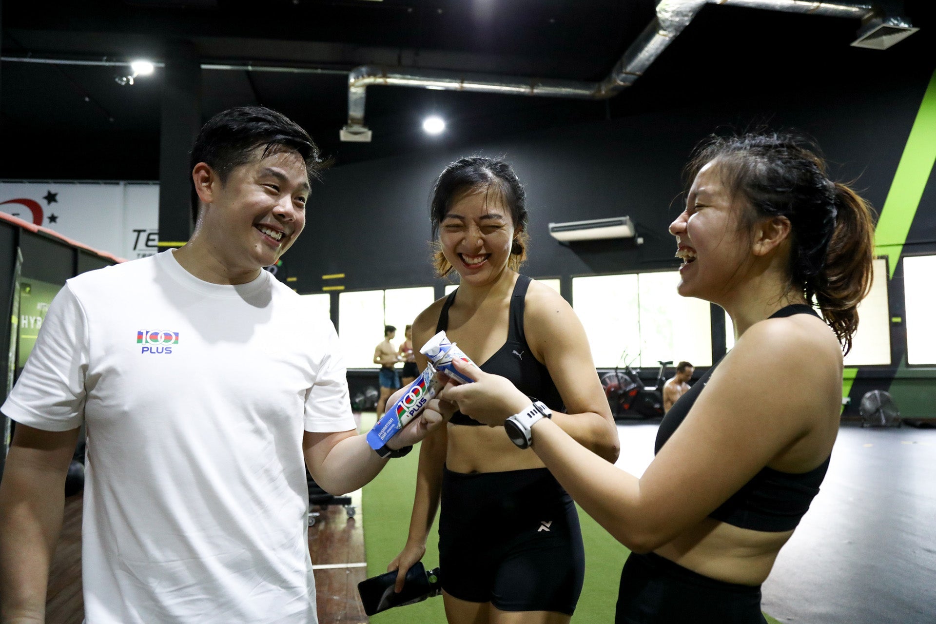 Spirits High as Team 100PLUS Athletes Participate in HYROX Singapore Training