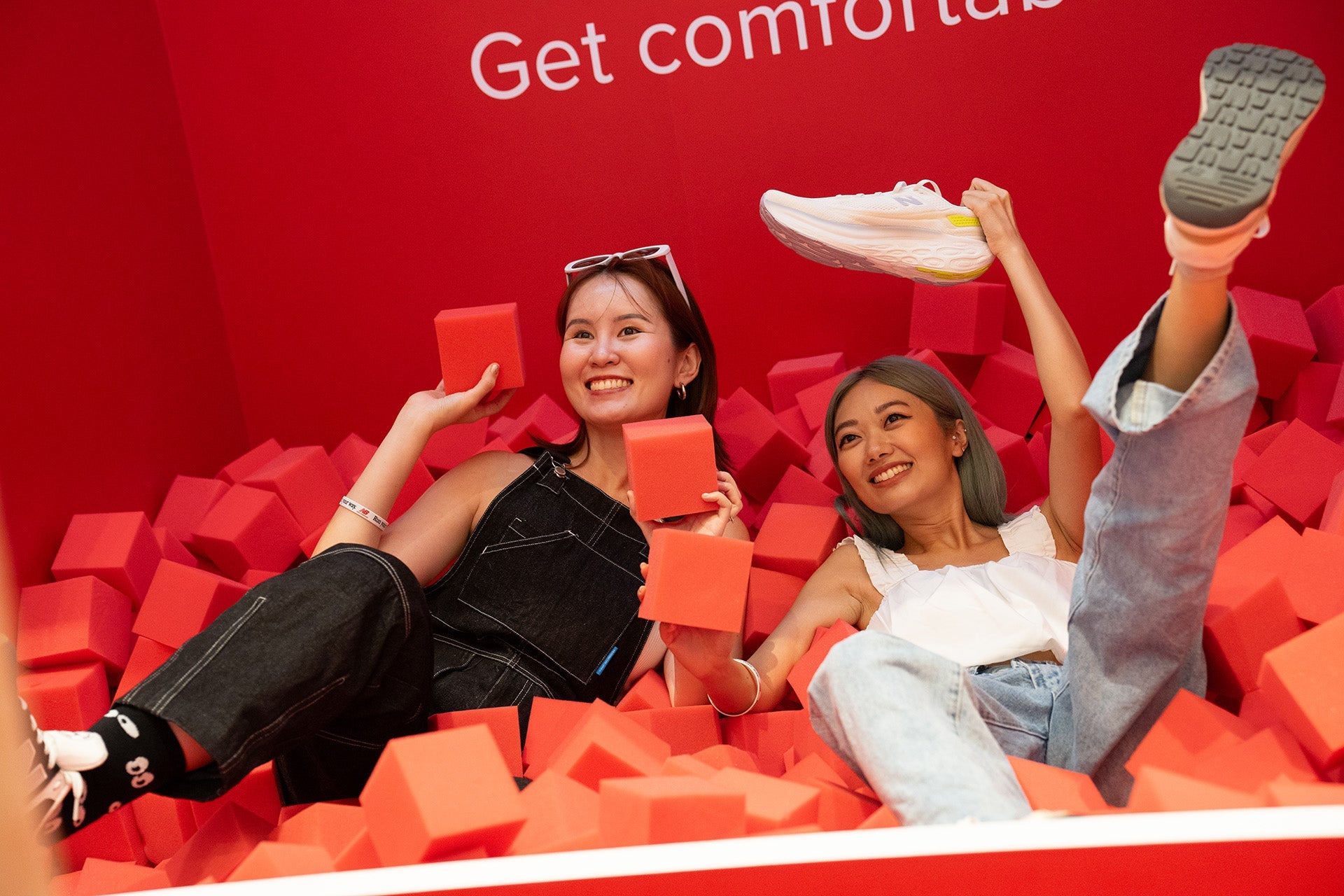 New Balance launch 'Run Your Way' campaign with Fresh Foam X 1080v13 Suntec City Atrium Pop-up 