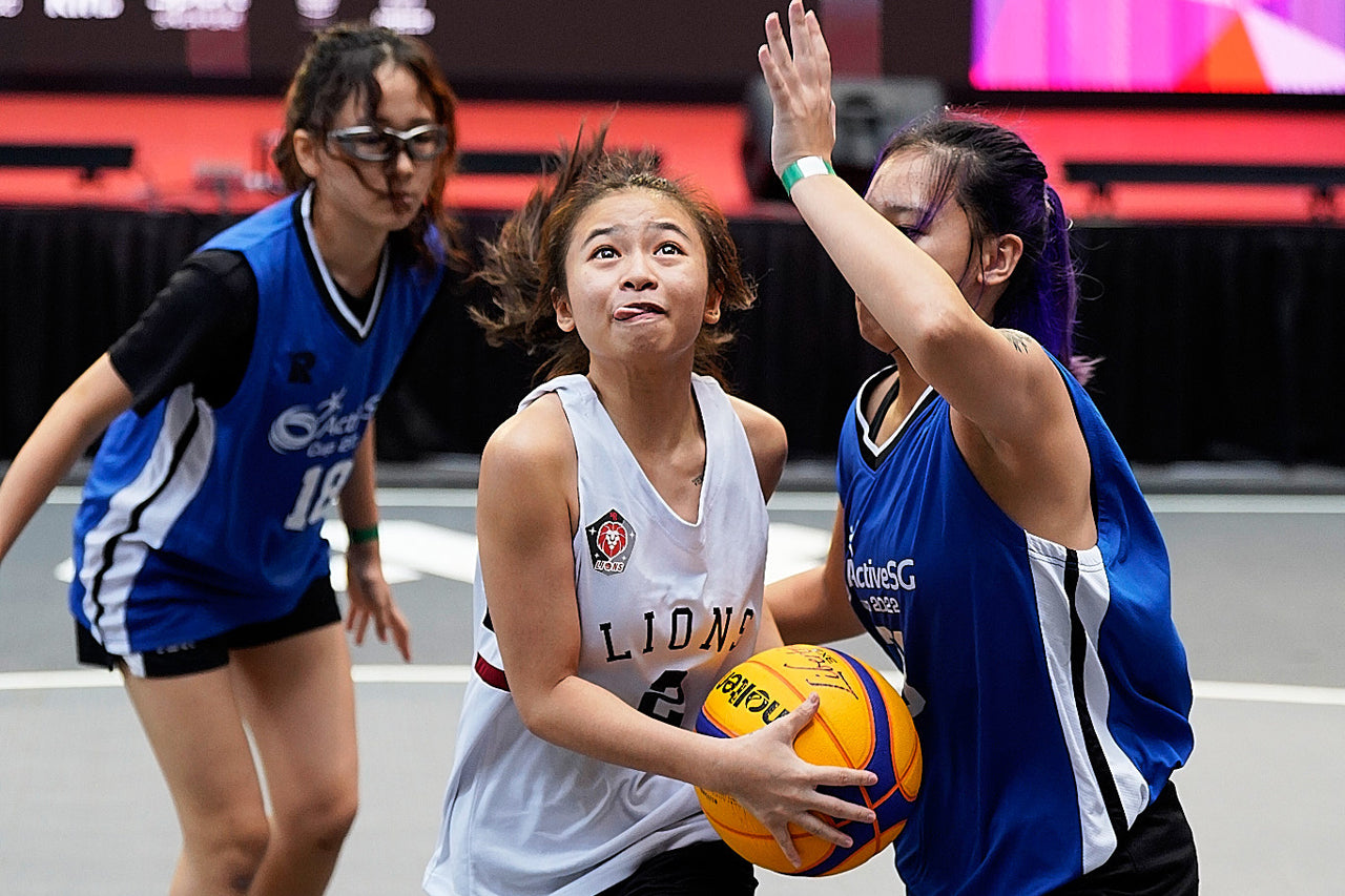 Top 10 U19 Girls of ActiveSG Cup 2022 Basketball 3x3
