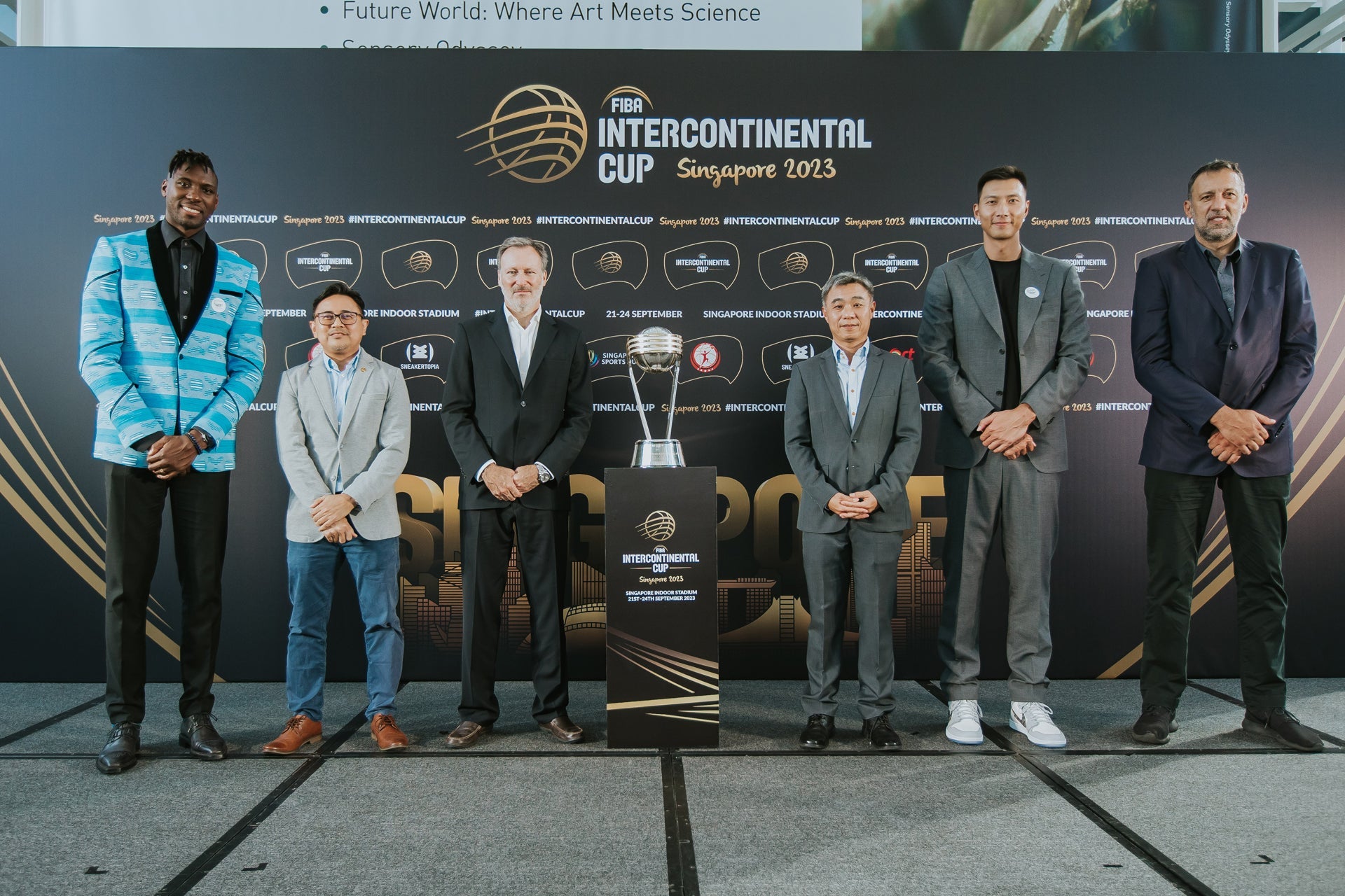 FIBA Intercontinental 2023 Cup Draw completed in Singapore