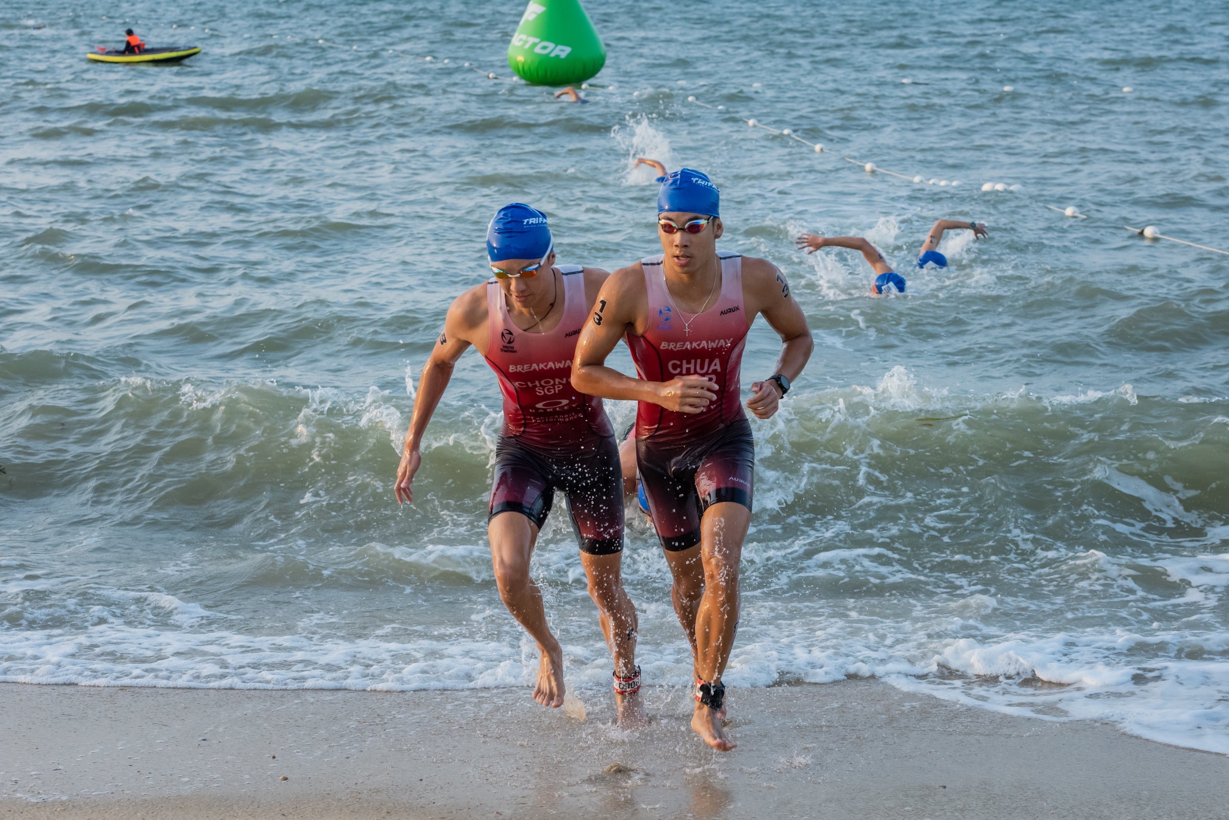 Athletes Luke Chua and Herlene Yu Clinch Top Spots in TriFactor National Triathlon Championships