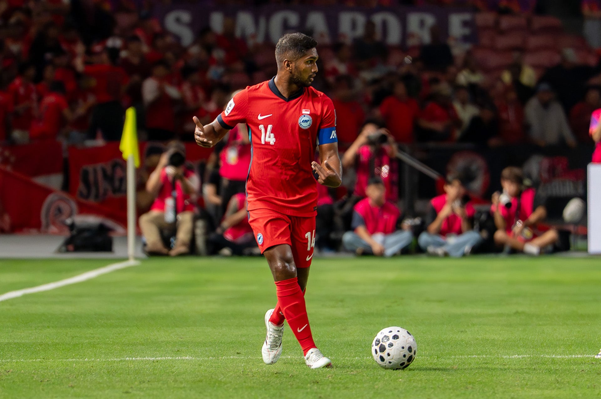 Football: Hariss Harun Becomes Singapore’s Most-Capped Footballer in 4-0 Win Over Mongolia