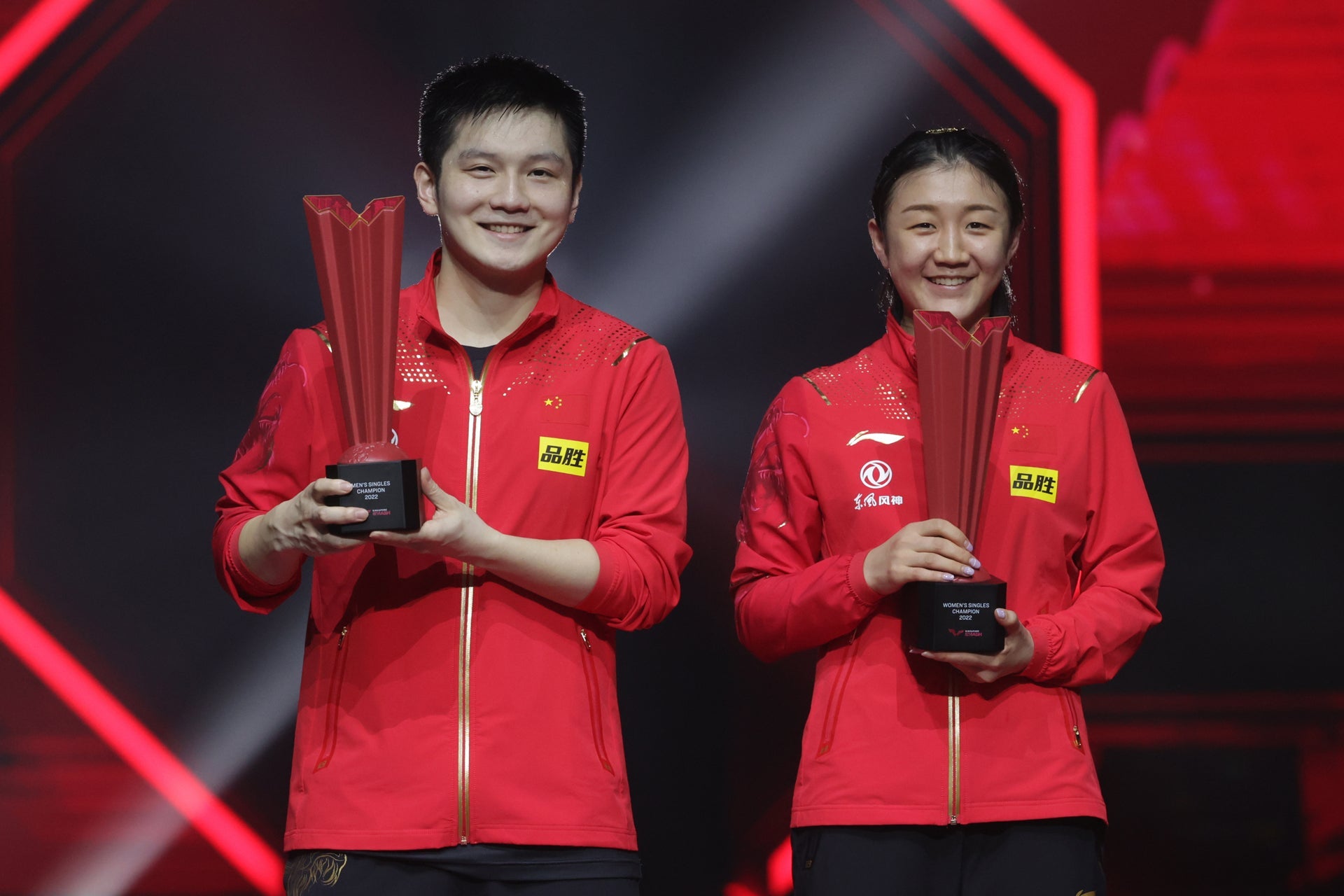 Chen Meng and Fan Zhendong to defend Singapore Smash crowns next month