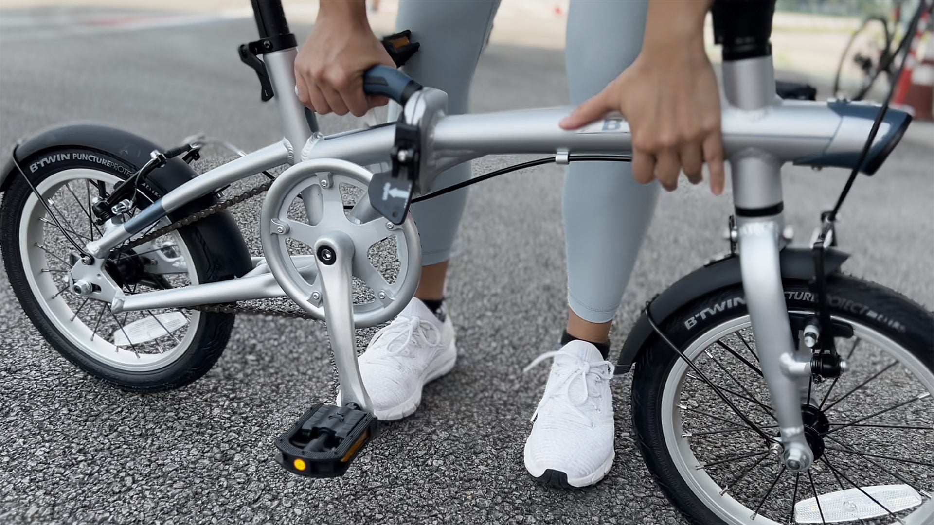 Decathlon Bicycles Review (Part 1):  Folding Bicycles aka Foldies