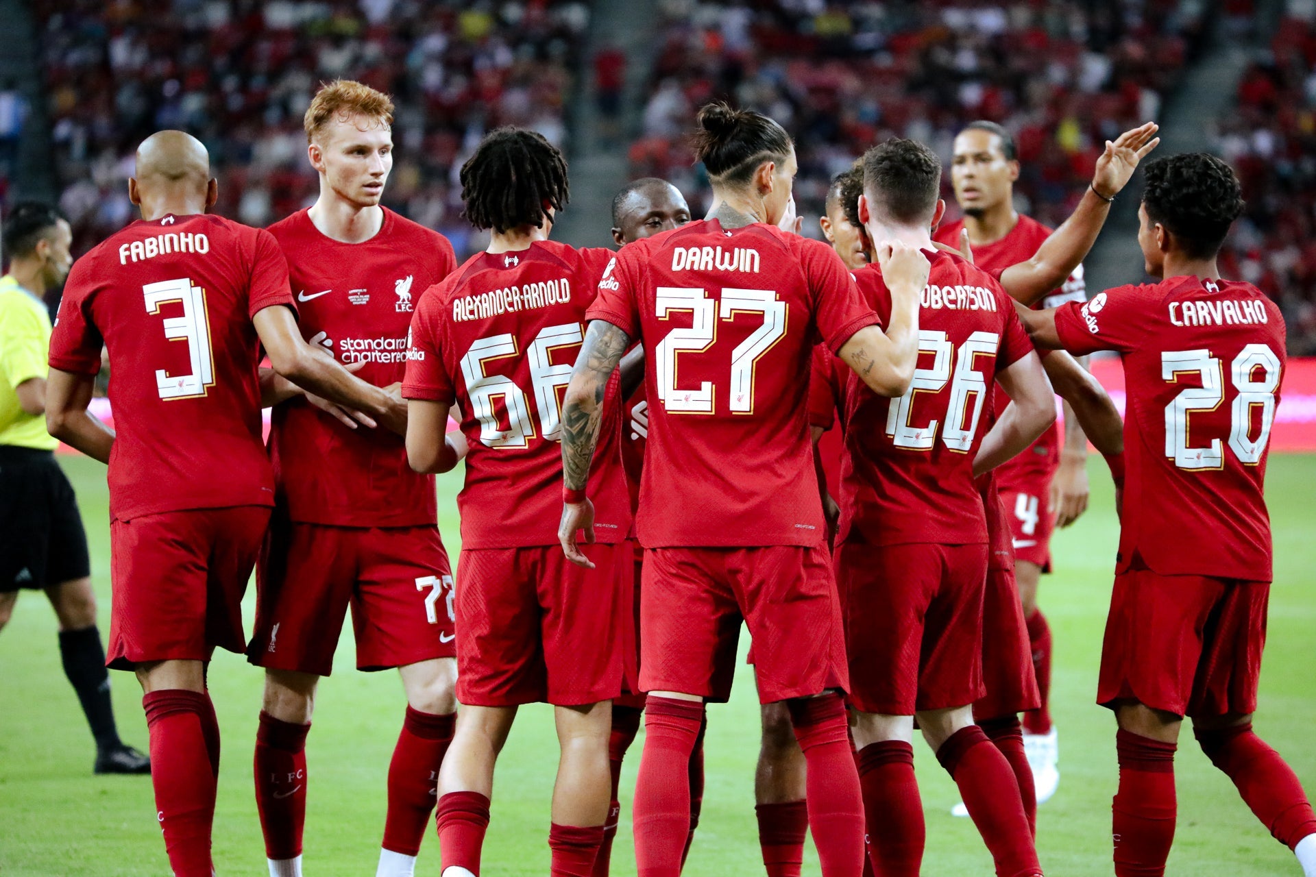 Standard Chartered Trophy: Liverpool down Crystal Palace 2-0 to secure first pre-season win