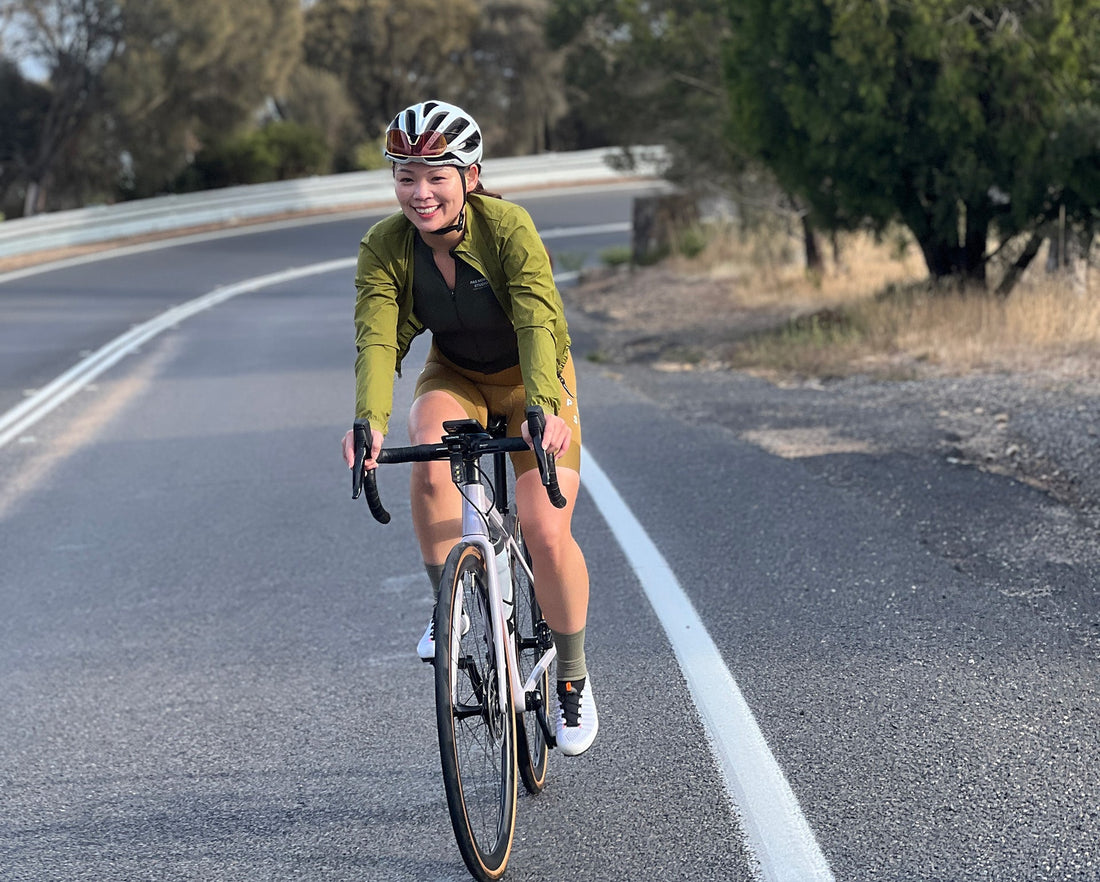 Wheels up and around the world with cyclist Tiffany Puspita