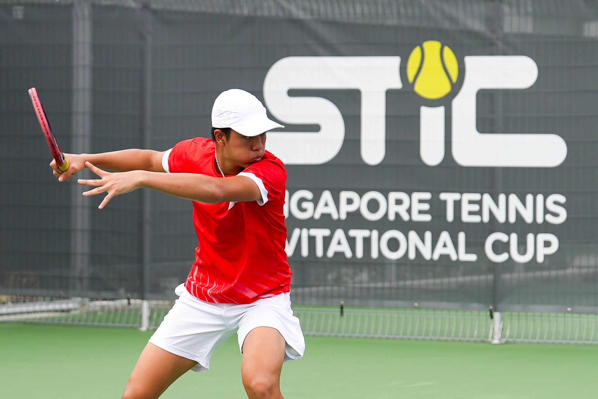 Singapore Dominates First Day of the Singapore Tennis Invitational Cup