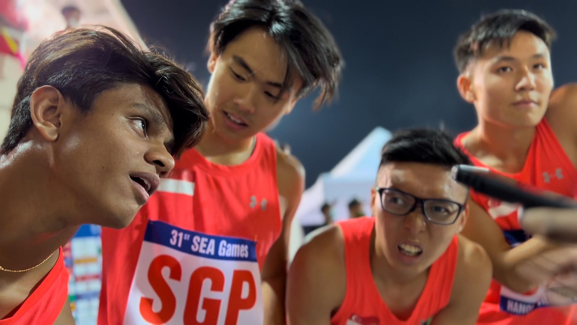 31st SEA Games [Athletics]: Singapore Men's 4x100m Team win first medal since 2015 