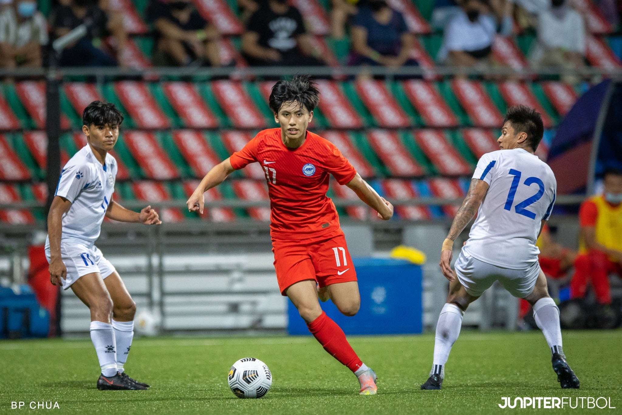Football: Glenn Kweh strike downs Philippines at Jalan Besar