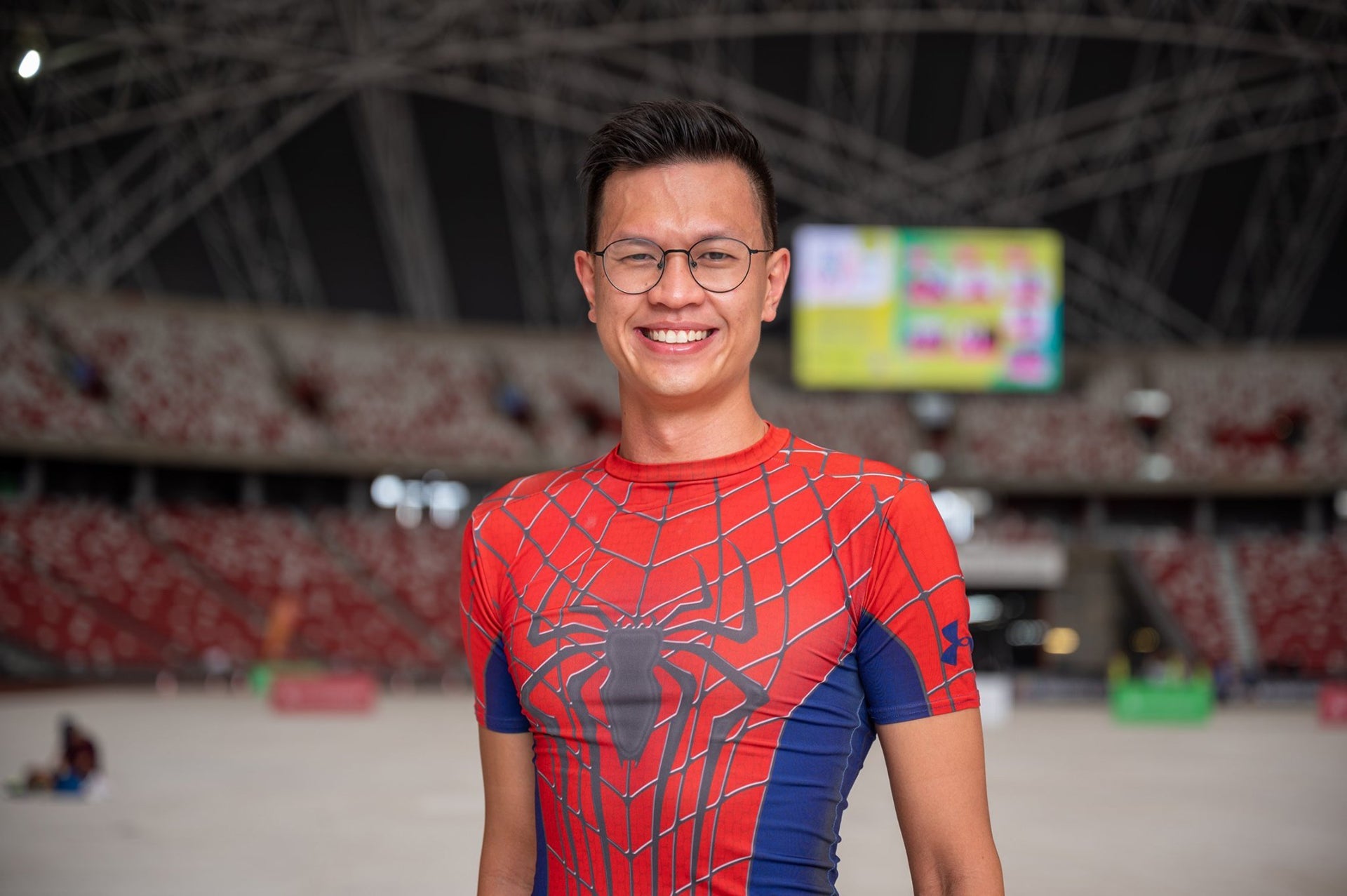 Friendly Neighbourhood Running Spider-Man: Neyton Tan