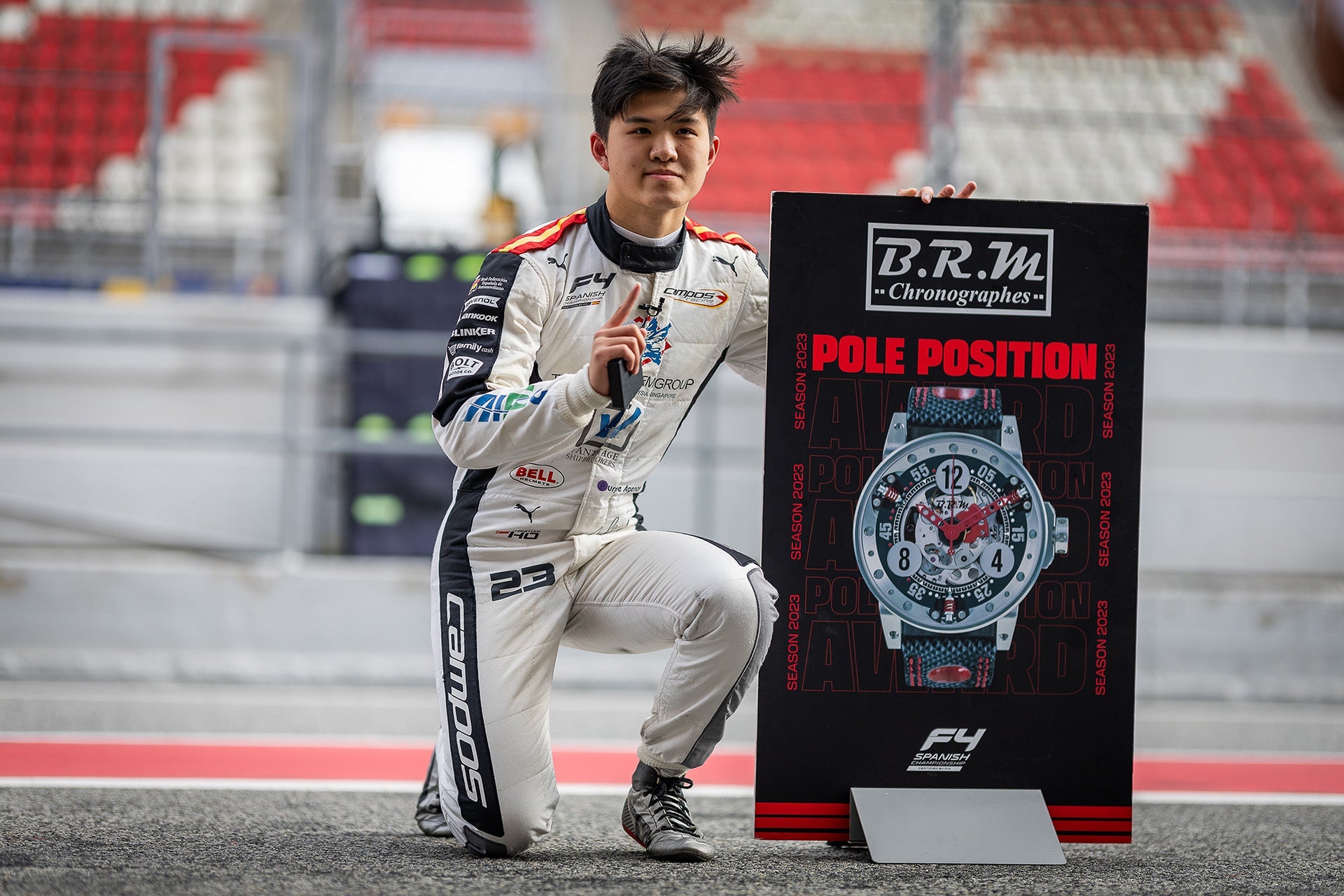 Christian Ho On Top Again in 2023 Spanish F4 in Valencia, to Race in EUROCUP-3 Next Season