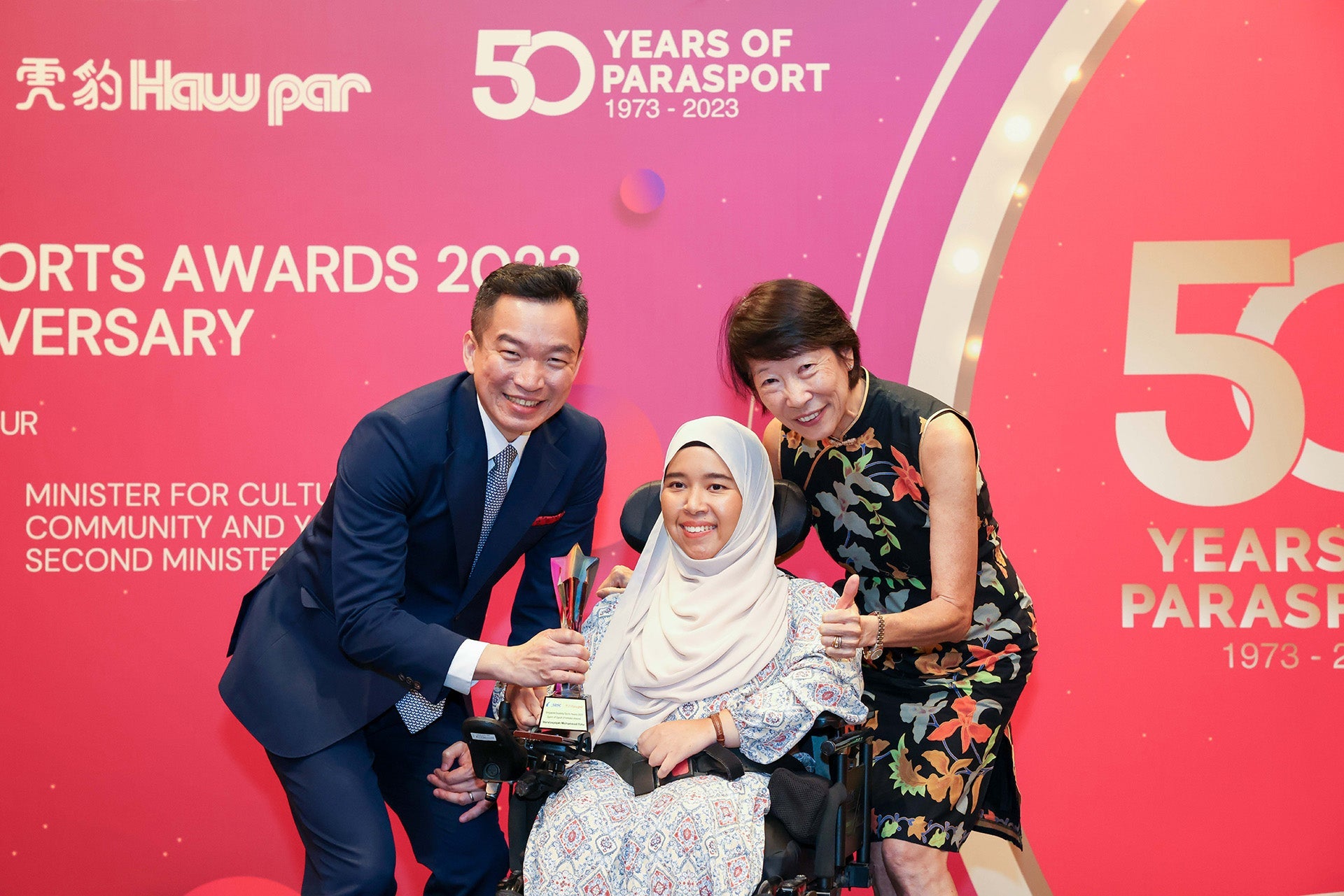 Record-breaking number of awards unveiled at the Singapore Disability Sports Awards 2023 