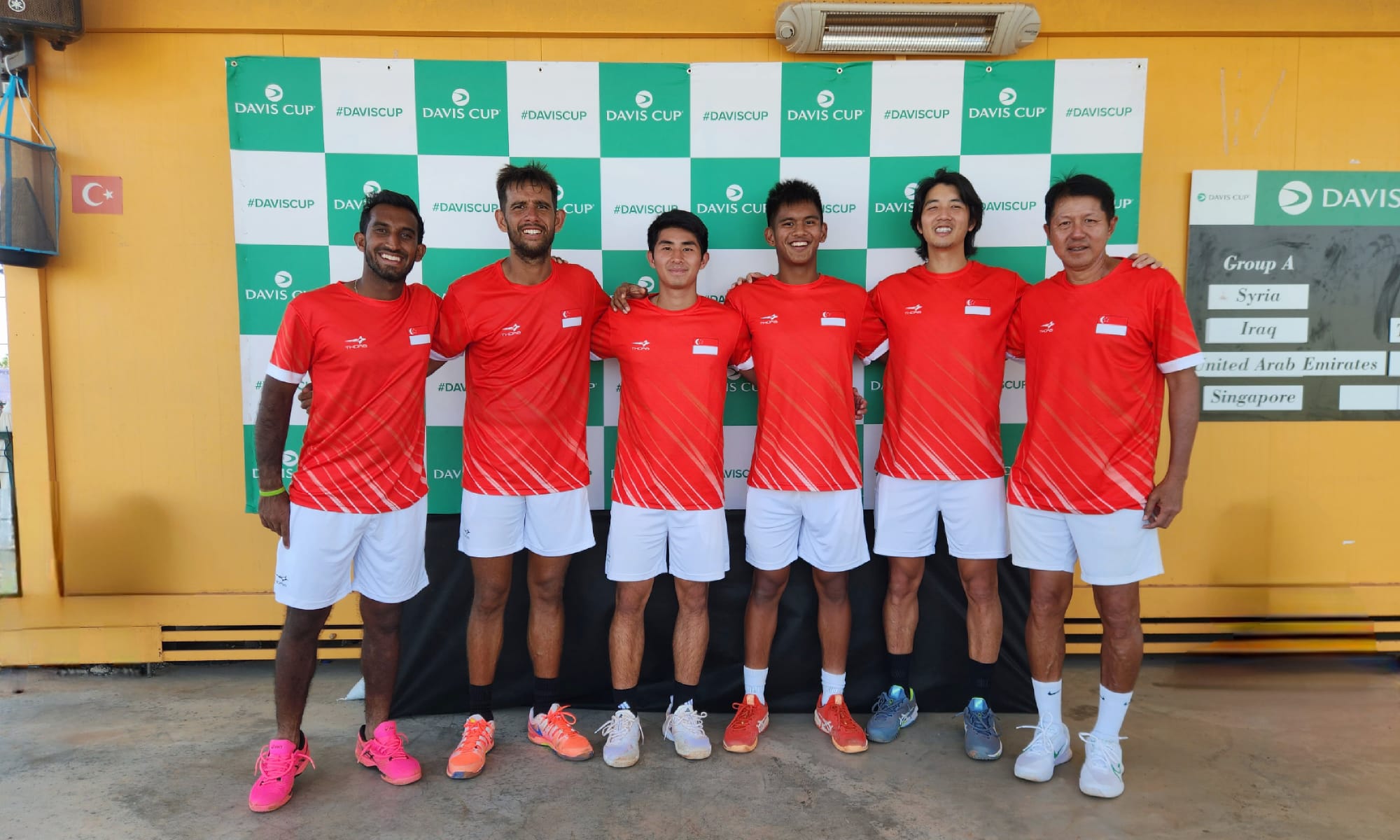 Tennis: Singapore Wins Davis Cup Asia / Oceania Group to Earn Promotion for 2024