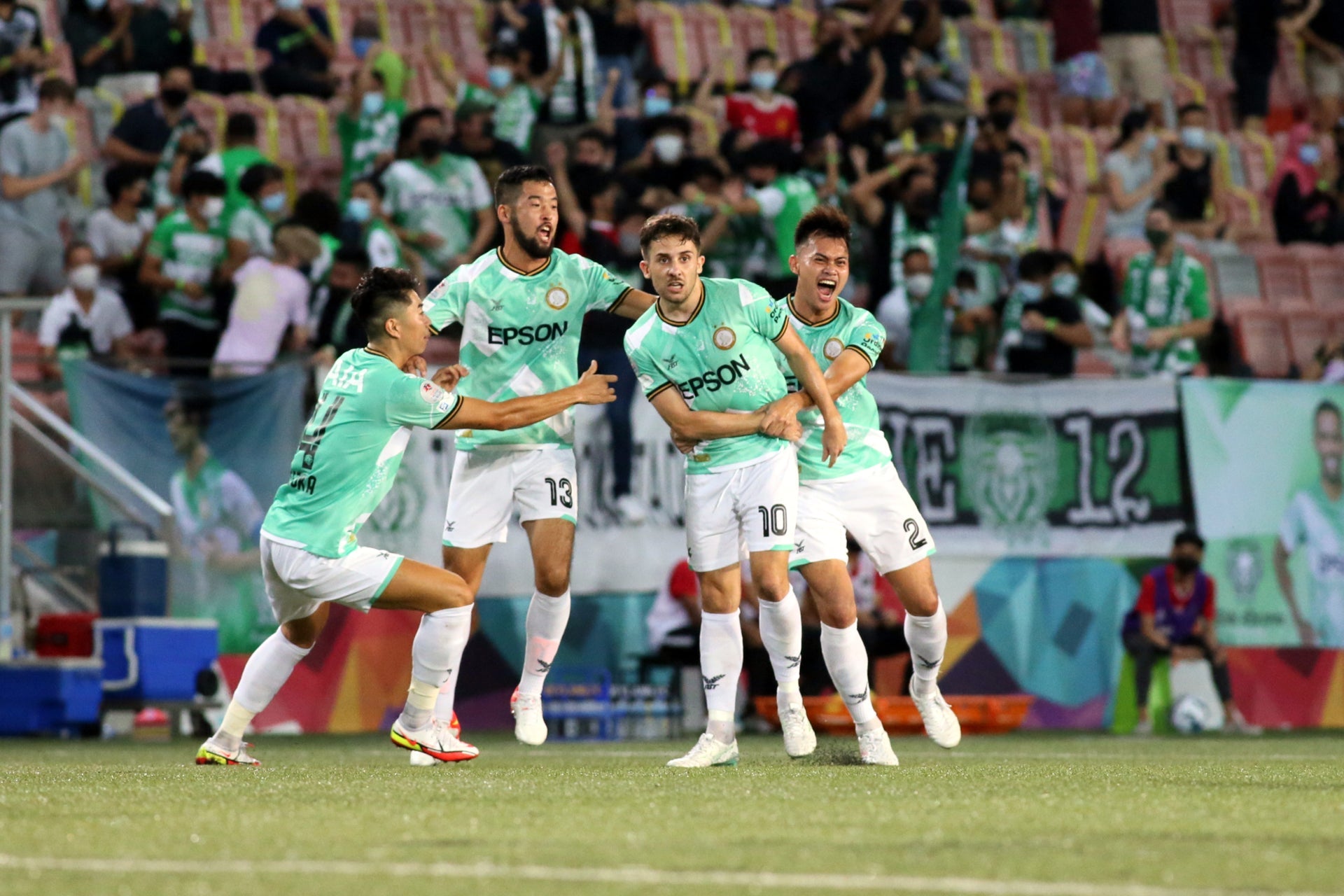 SPL 2022: Eagles Stun 10-men Sailors with early Vincent Bezecourt strike