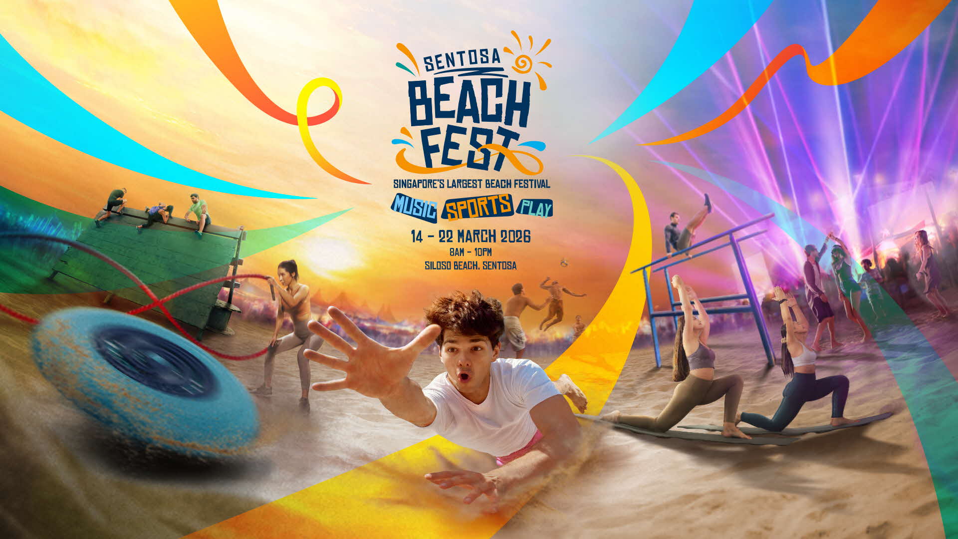 Sentosa Beach Fest 2026: Singapore’s Ultimate Beach Fitness Festival Hits Siloso Beach