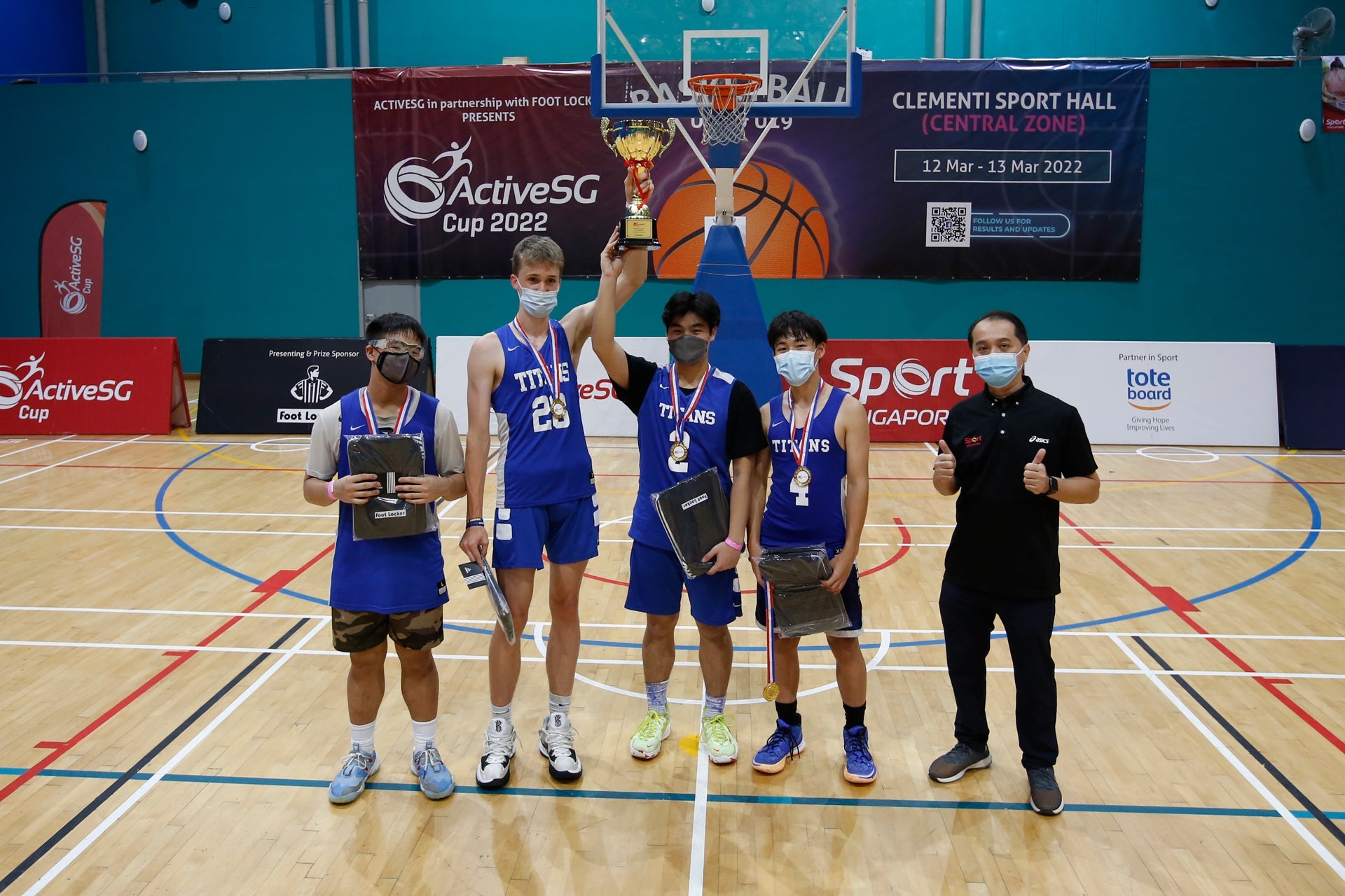 King Julian and Team 828 Put on Masterclass to Win Central Zone Final: ActiveSG Cup 2022 Basketball 