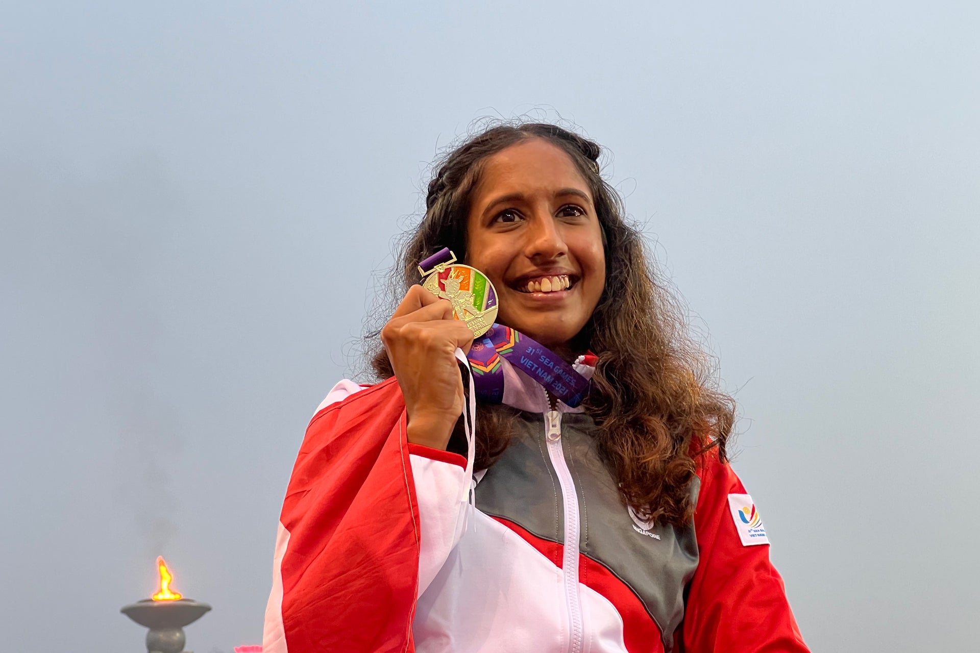 31st SEA Games [Athletics]: Shanti Pereira wins gold in Women's 200m Sprint Finals