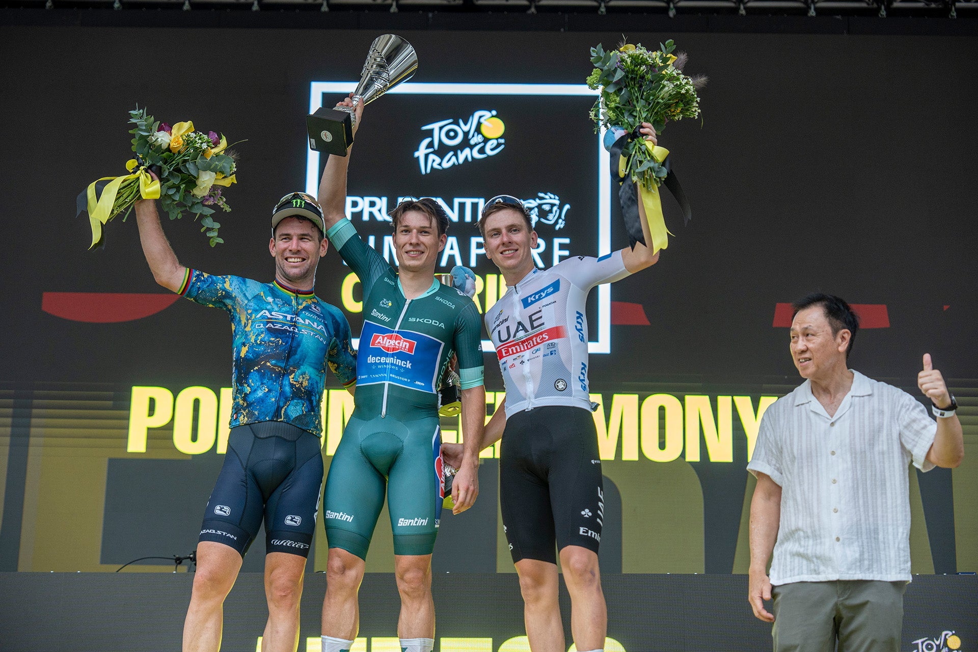 Star Cyclists and New Route Unveiled for Tour de France Prudential Singapore Criterium 2024