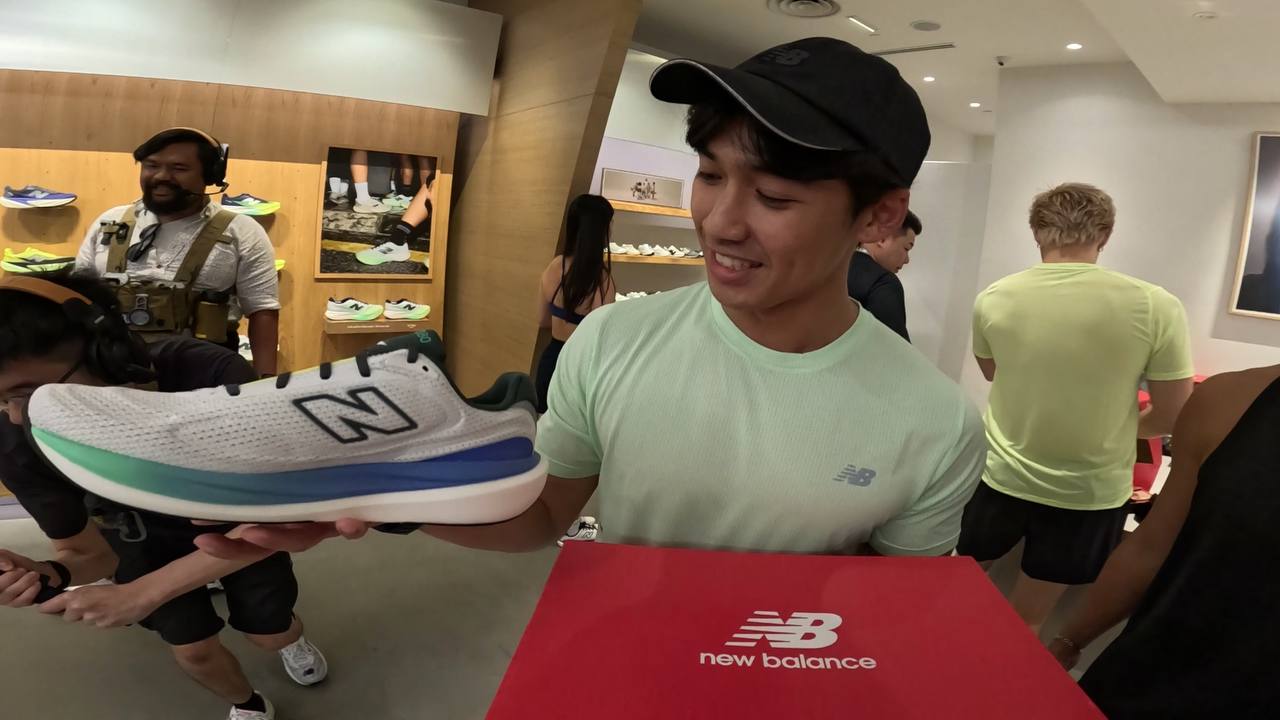 New Balance 1080v15 Launches in Singapore with Week-Long Running Community Pop-Up at Suntec City