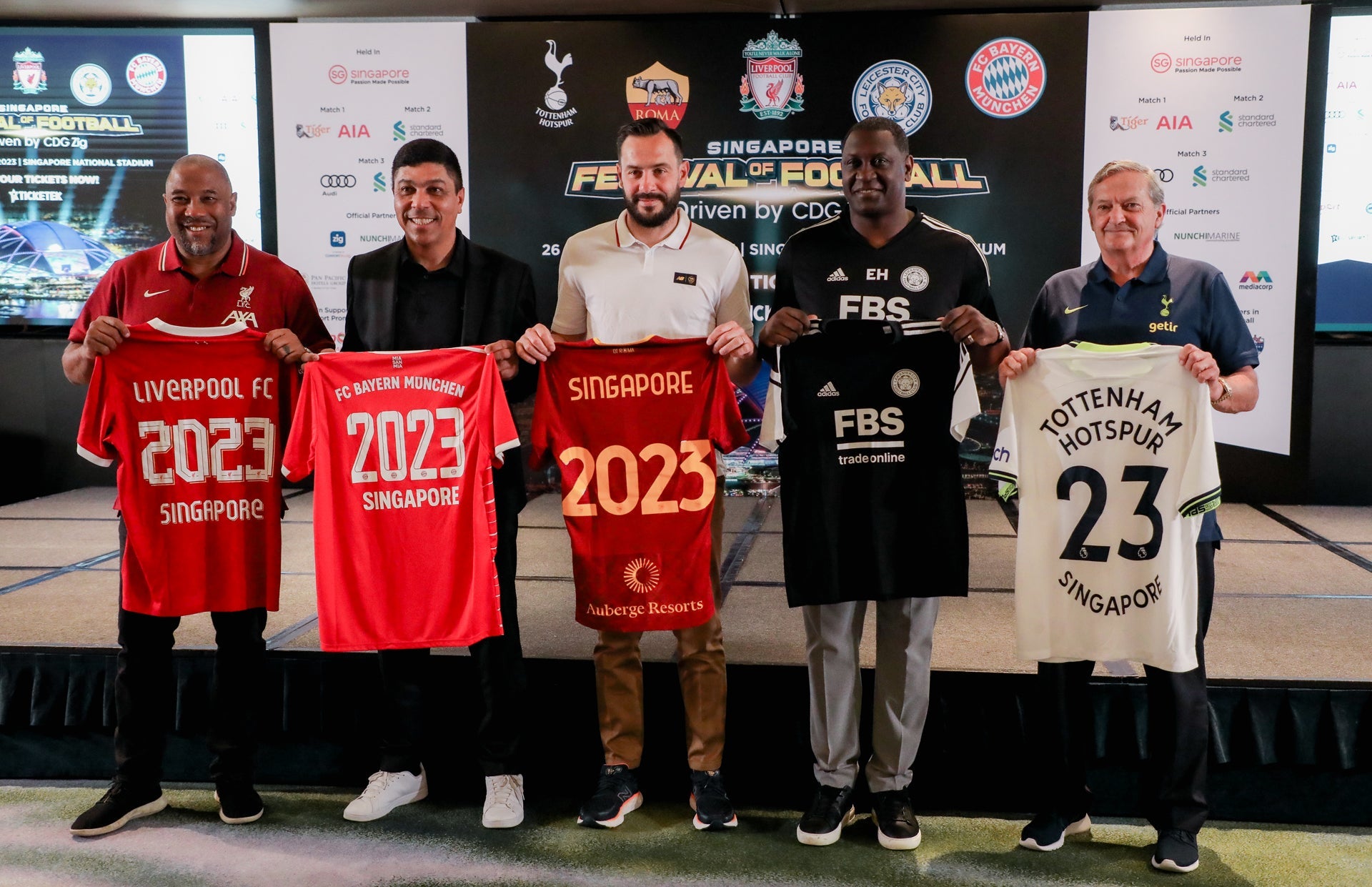 Football: Top European Clubs to headline Singapore Festival of Football driven by CDG ZIG this July